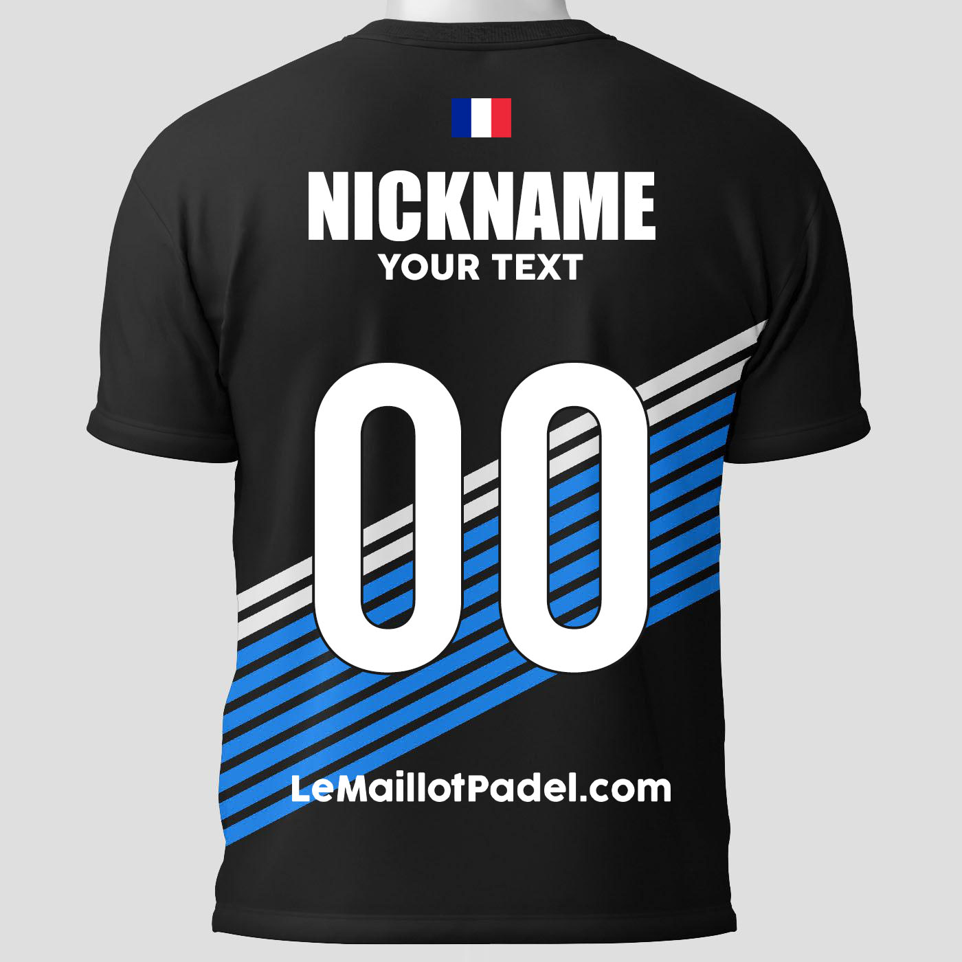 Custom Padel Jersey Agustin Rear