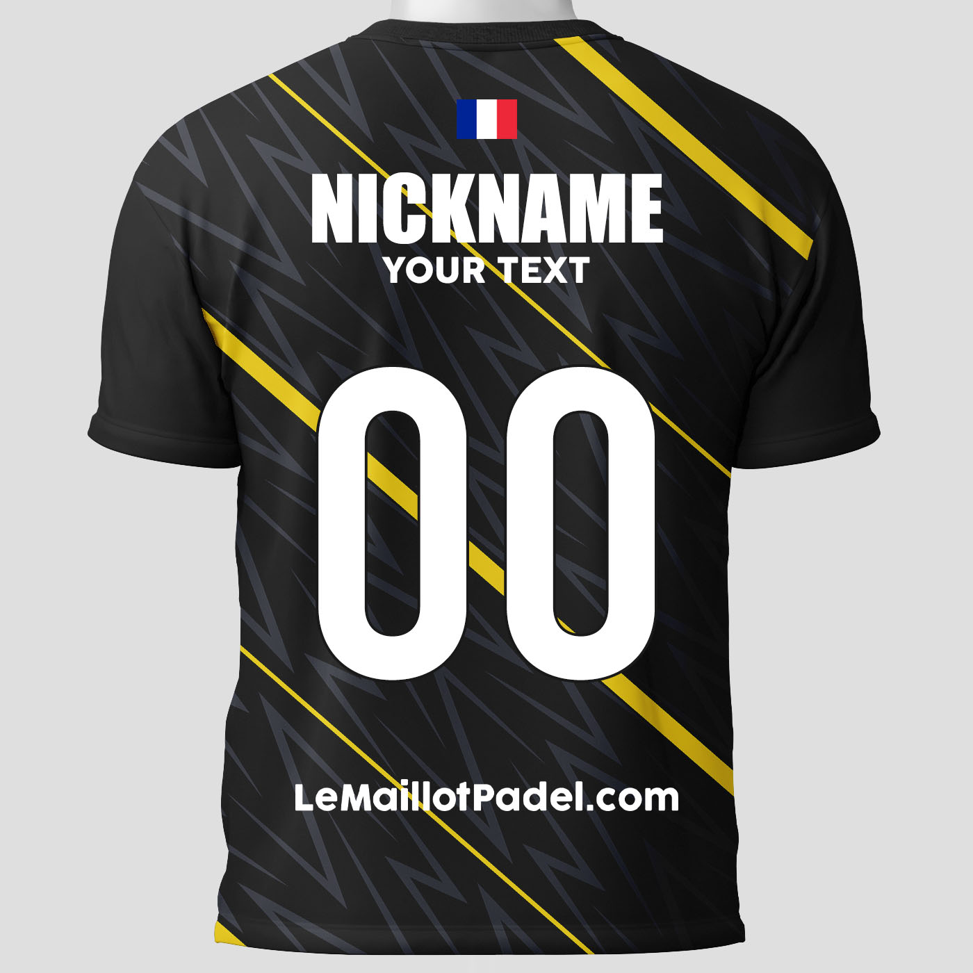 Custom Padel Arturo Rear Jersey