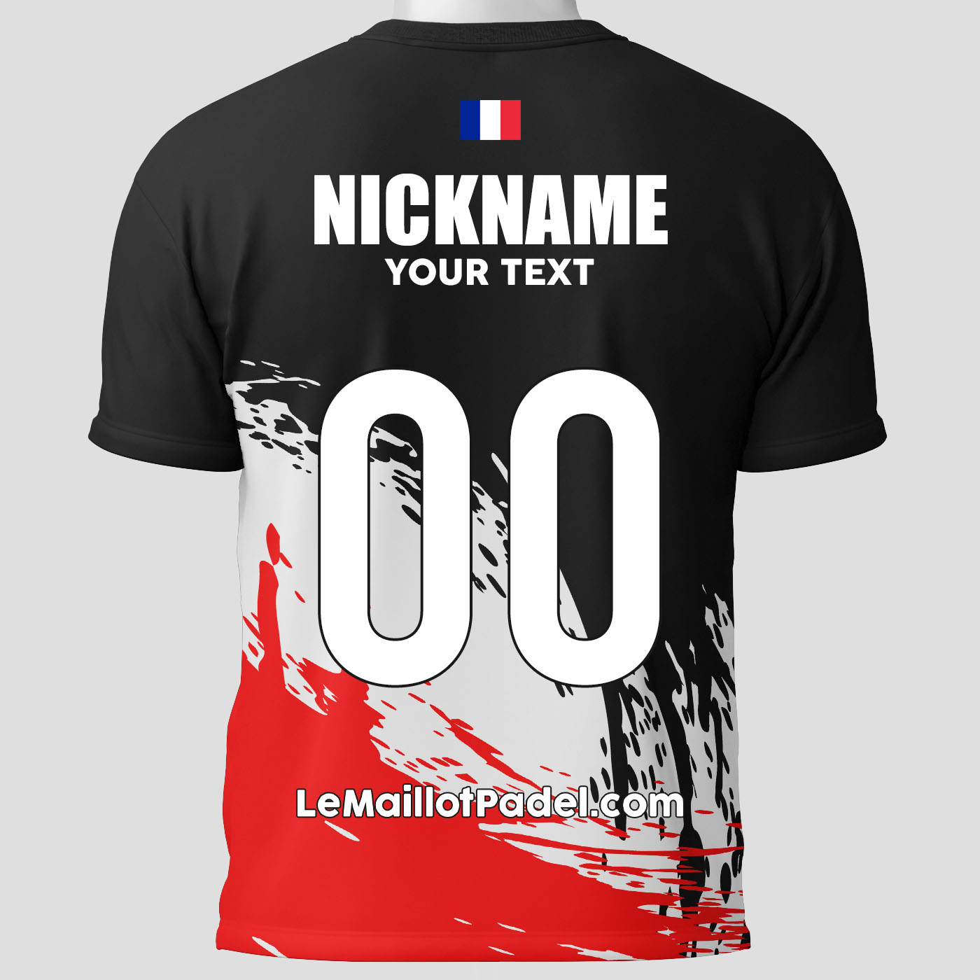 Custom Padel Jersey Campeche Rear