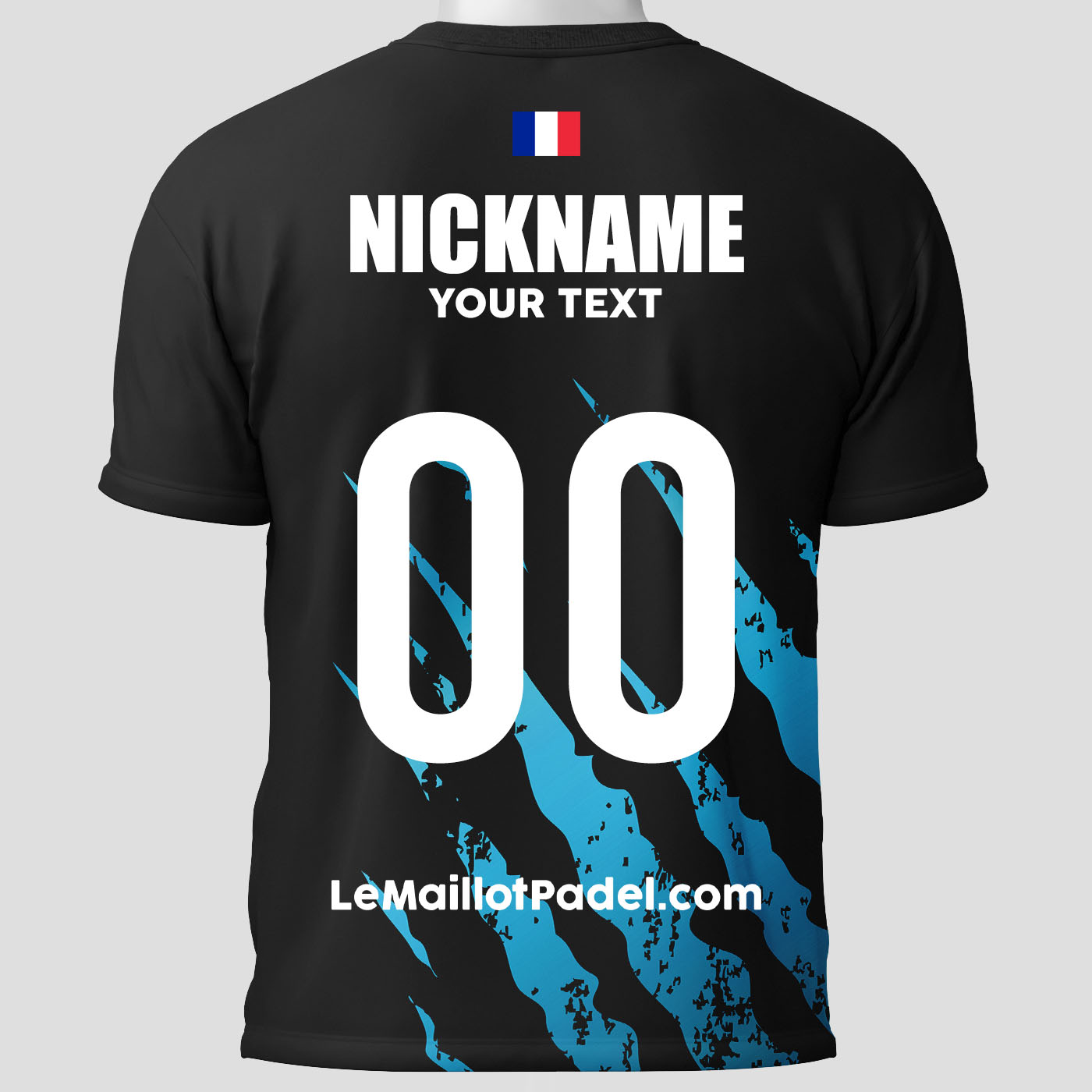 Custom Padel Coacalco Rear Jersey