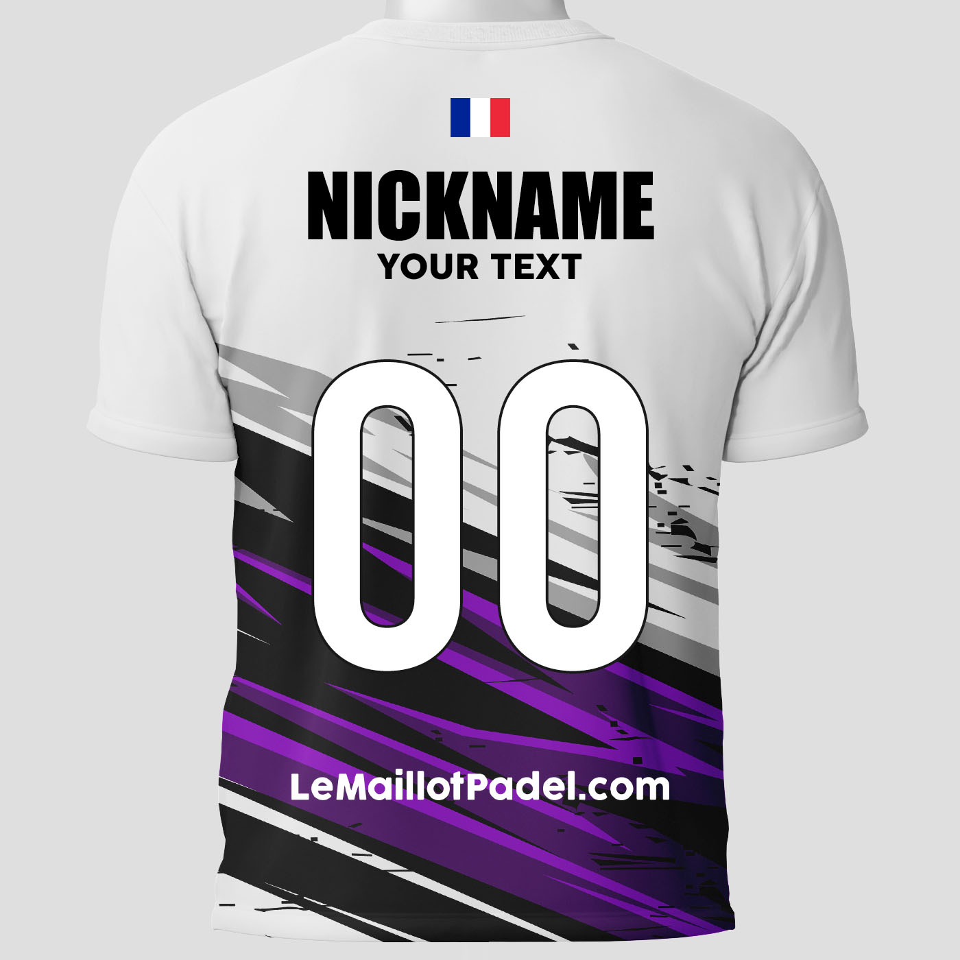 Custom Padel Colima Rear Jersey