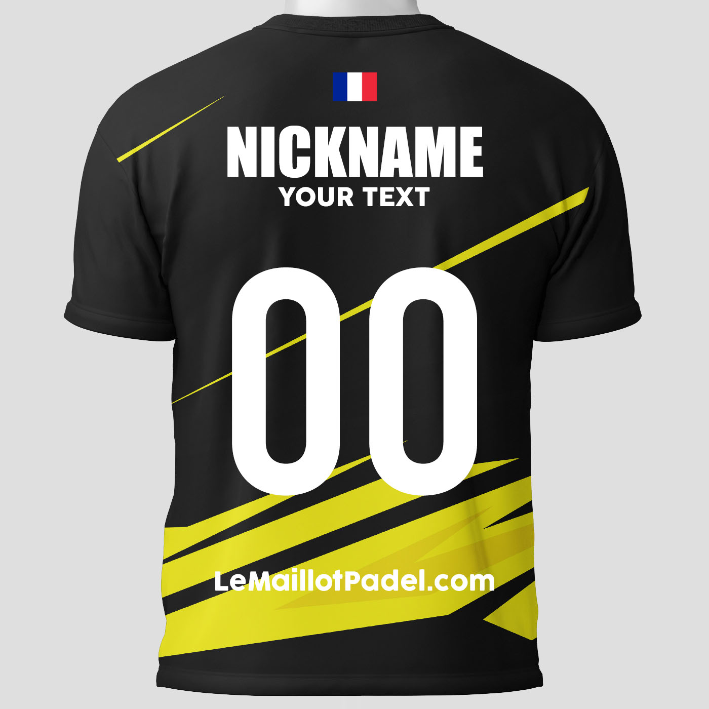 Custom Padel Guadalajara Jersey Rear