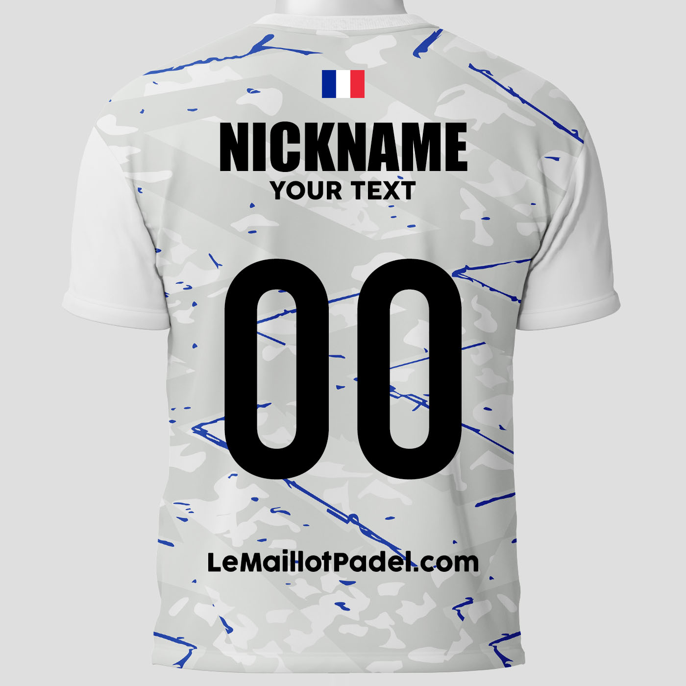 Custom Padel Guadalupe Jersey Rear