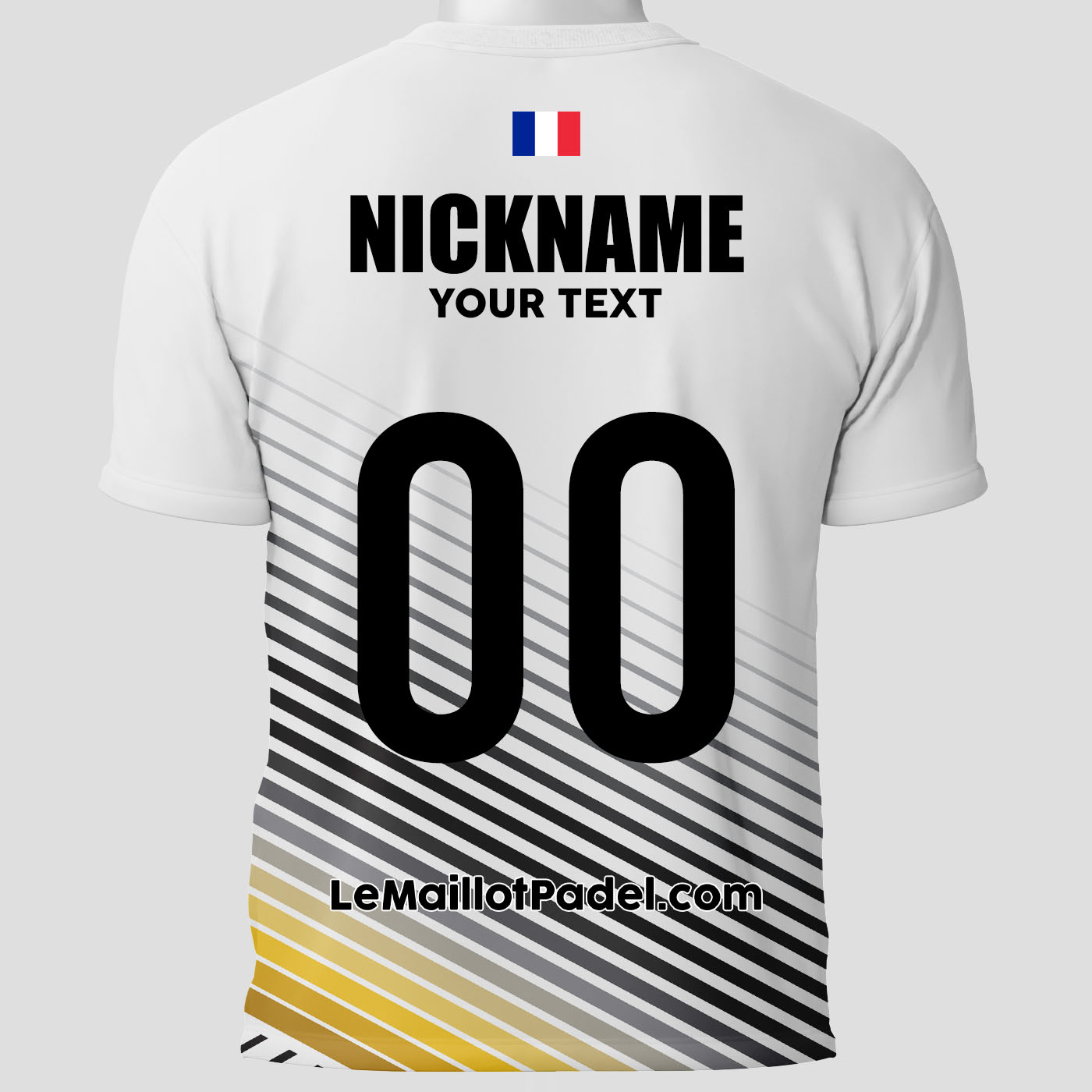 Custom Padel Irapuato Rear Jersey