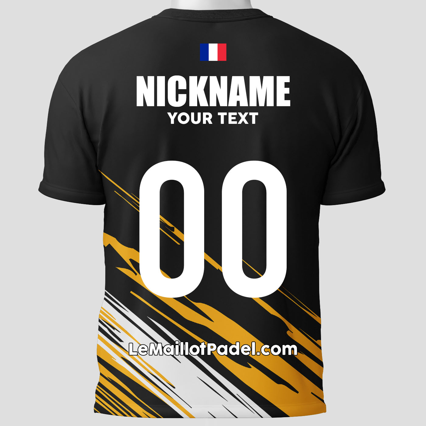 Custom Padel Izamal Jersey Rear
