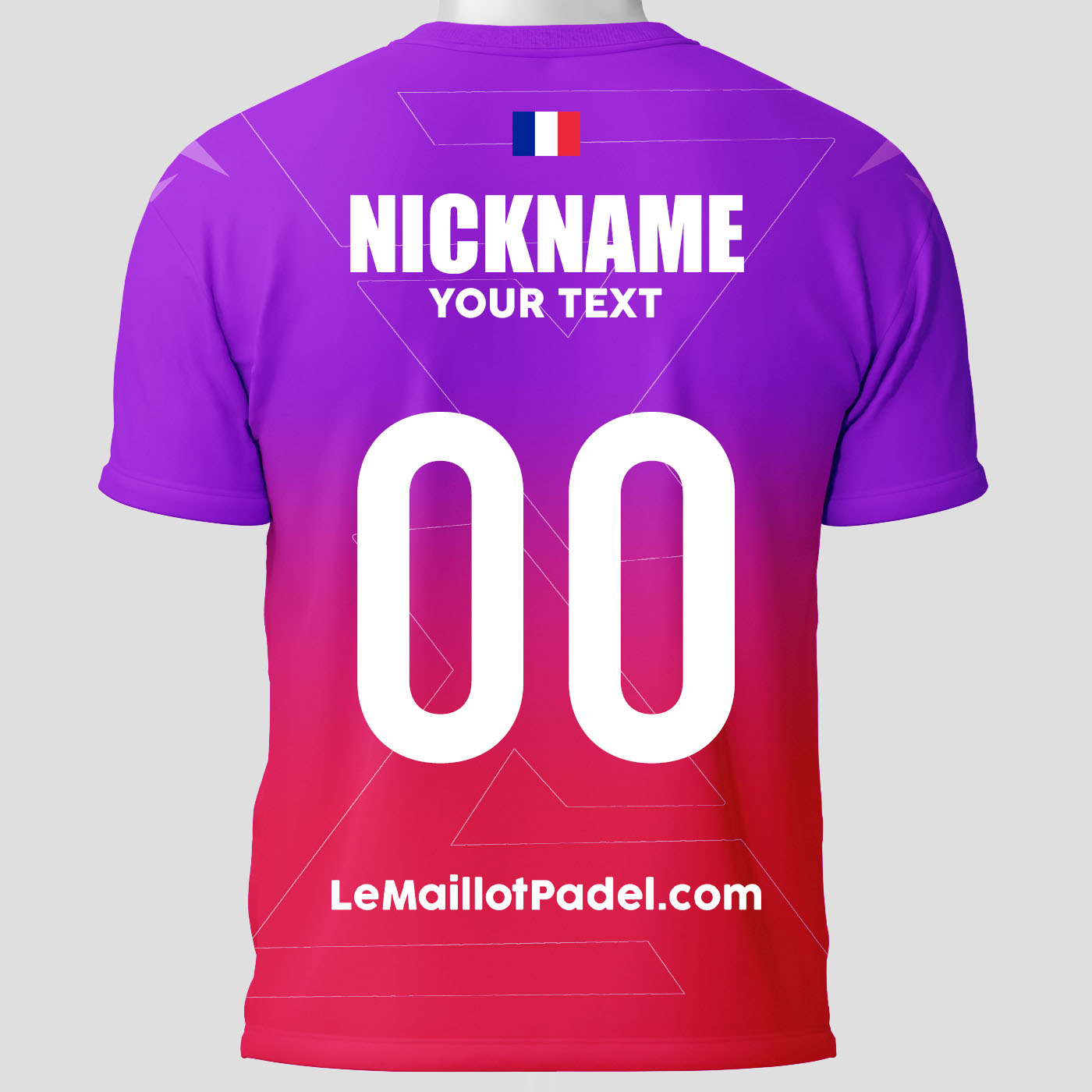 Custom Padel Juarez Jersey Rear