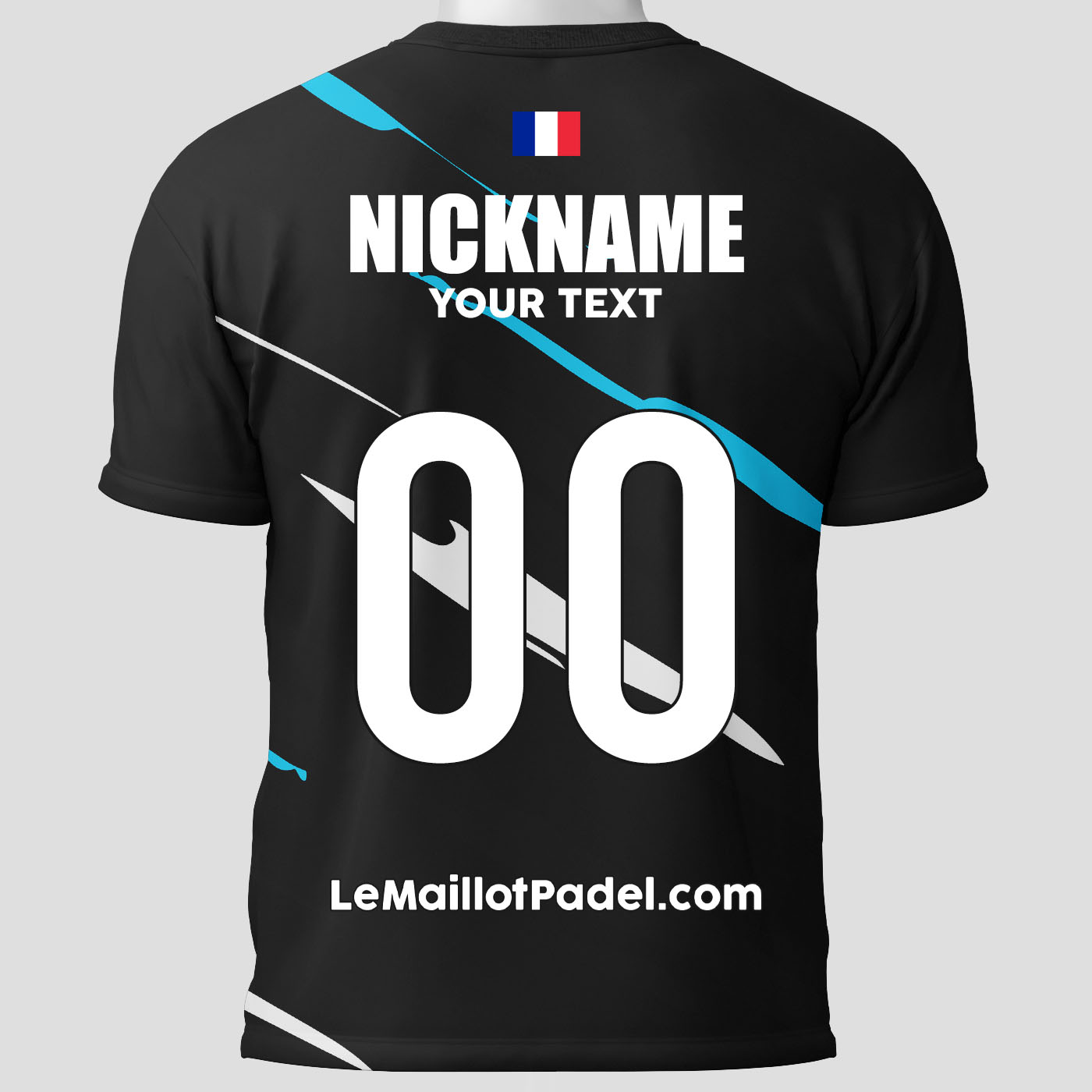 Custom Padel Jersey Leon Rear