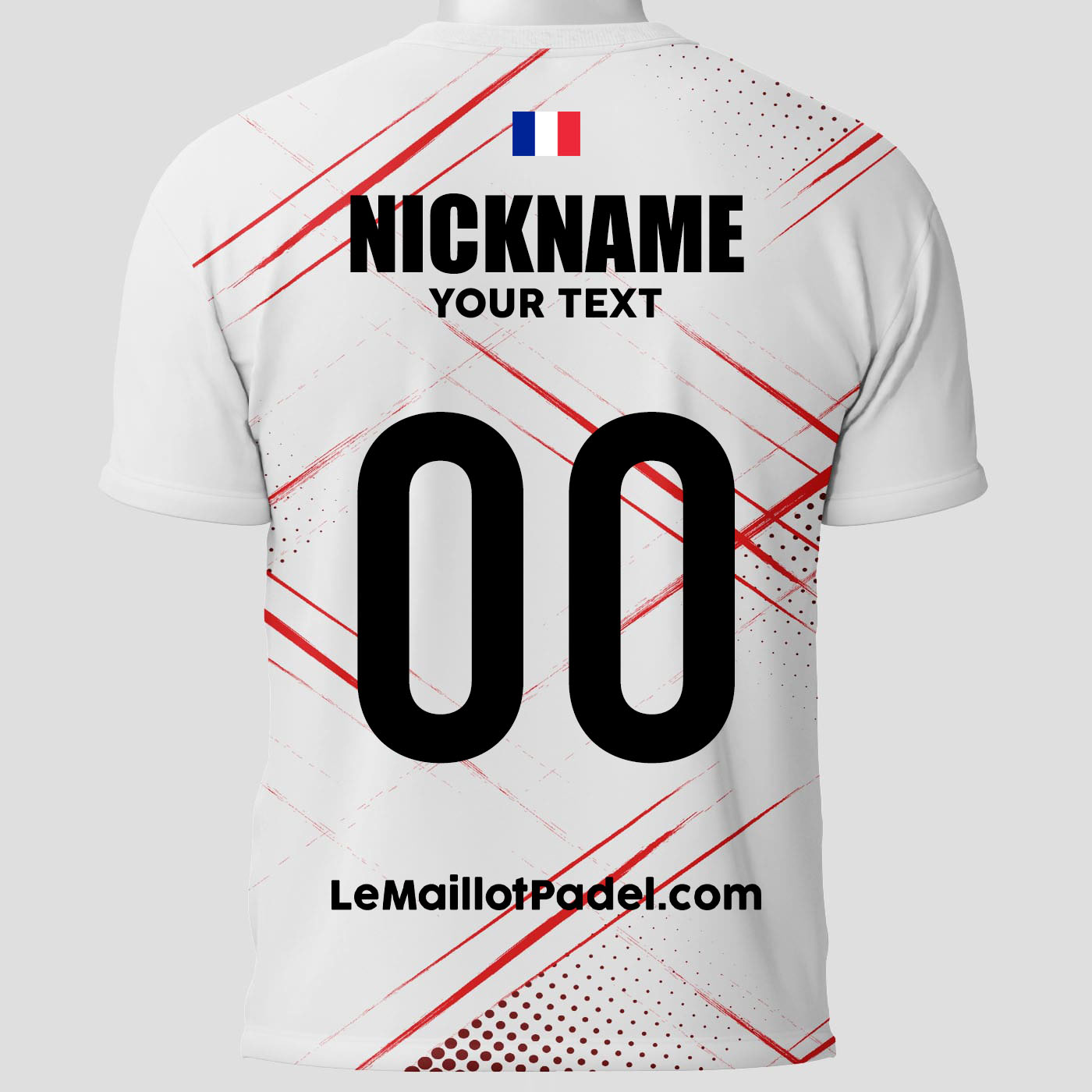 Custom Padel Marbella Rear Jersey
