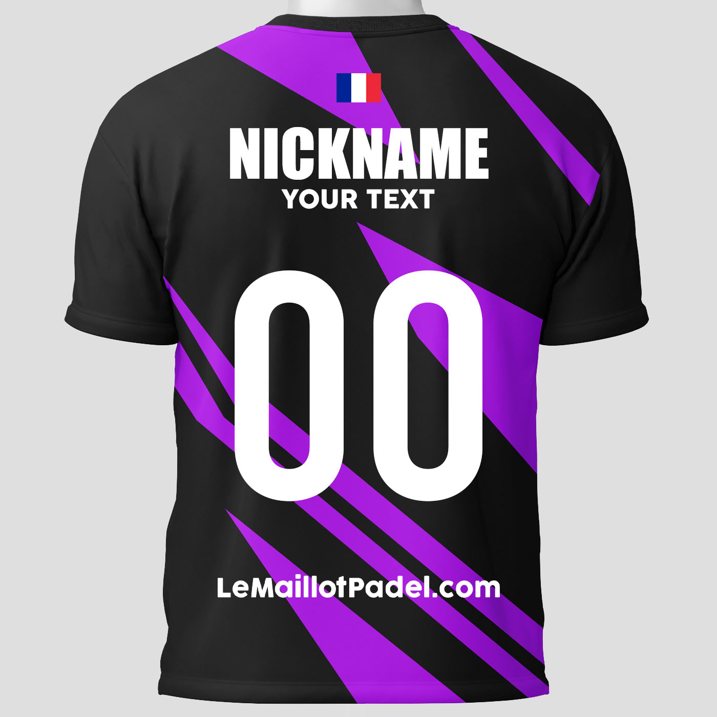 Custom Padel Jersey Mexicali Rear