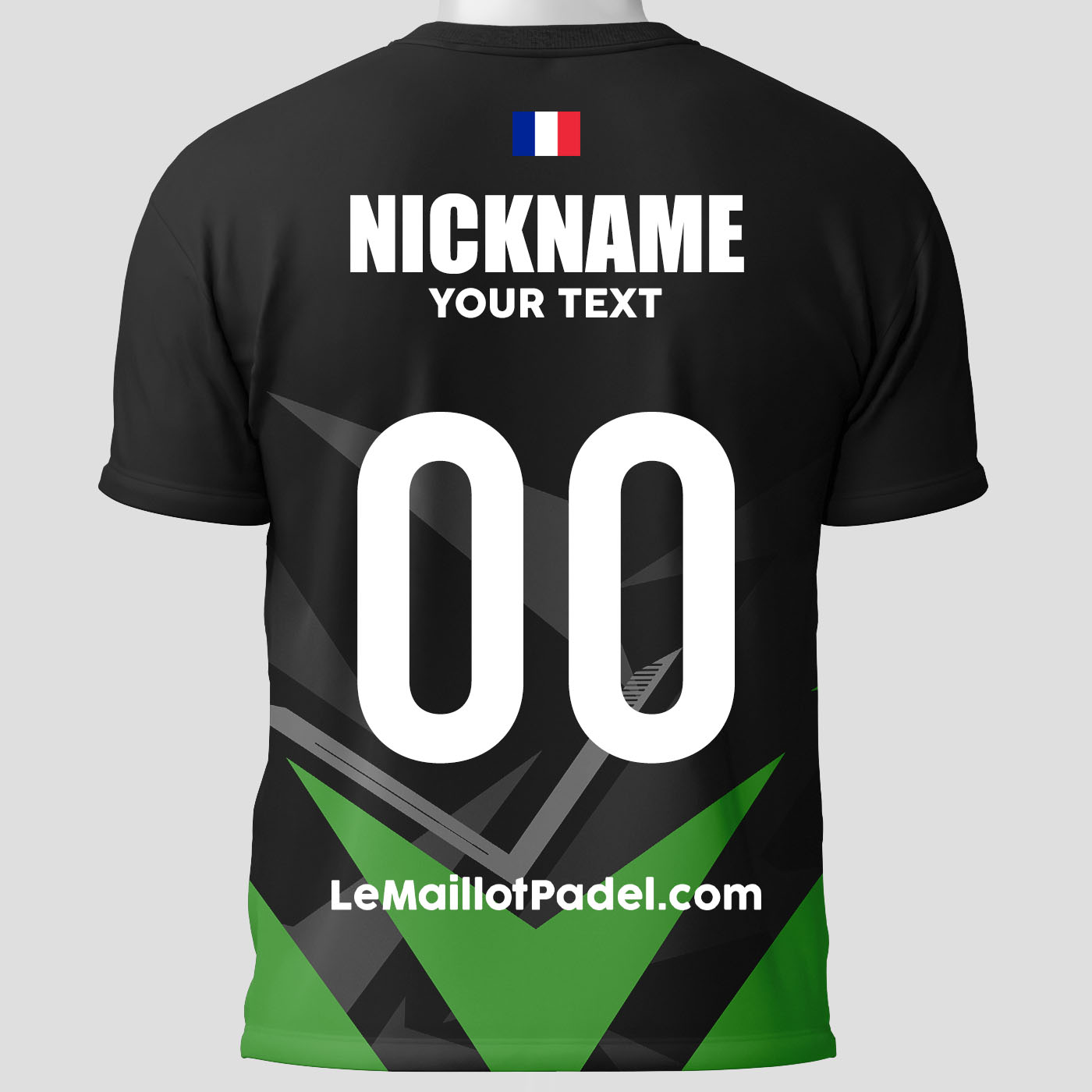 Custom Padel Jersey Mexico Rear