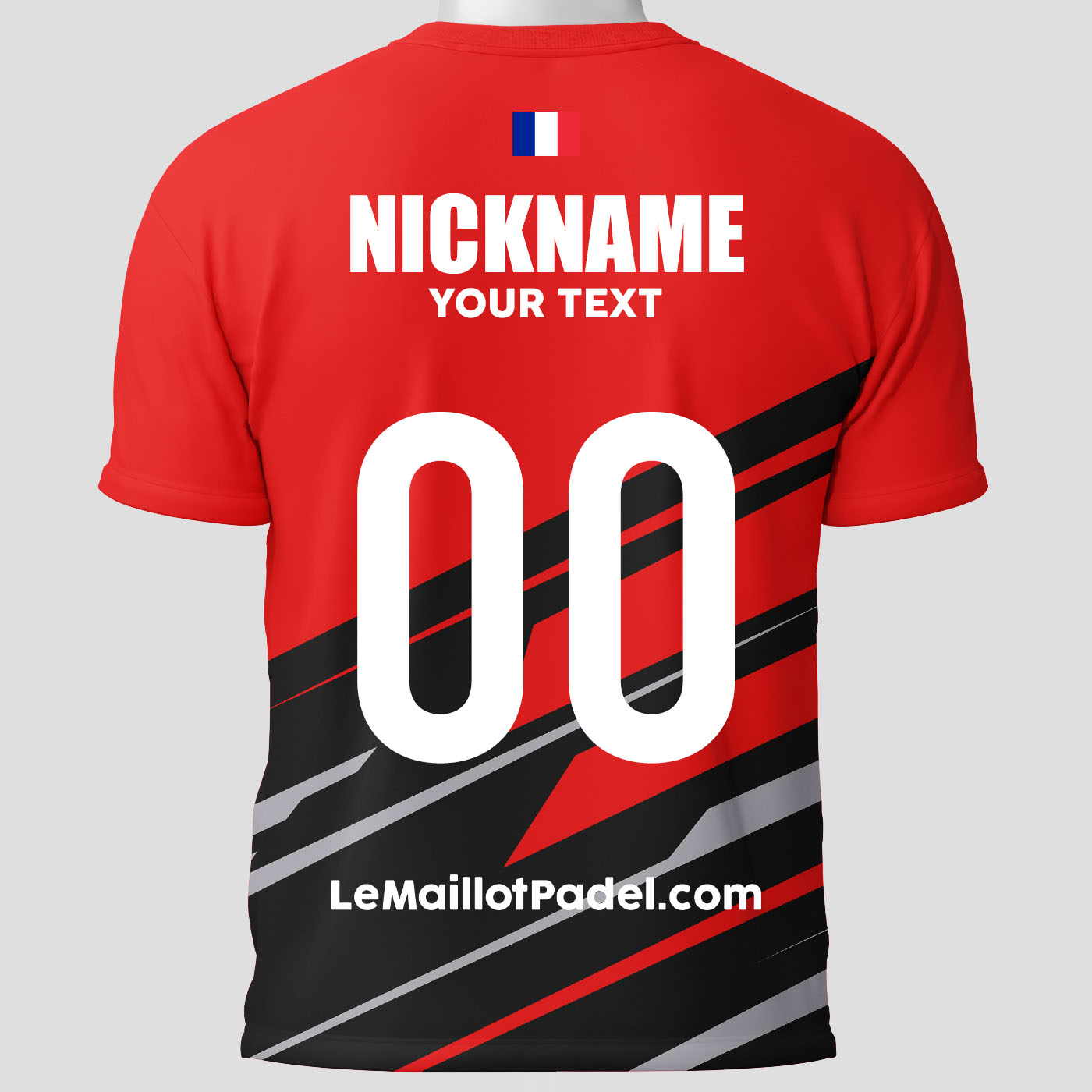 Custom Padel Jersey Morelia Rear