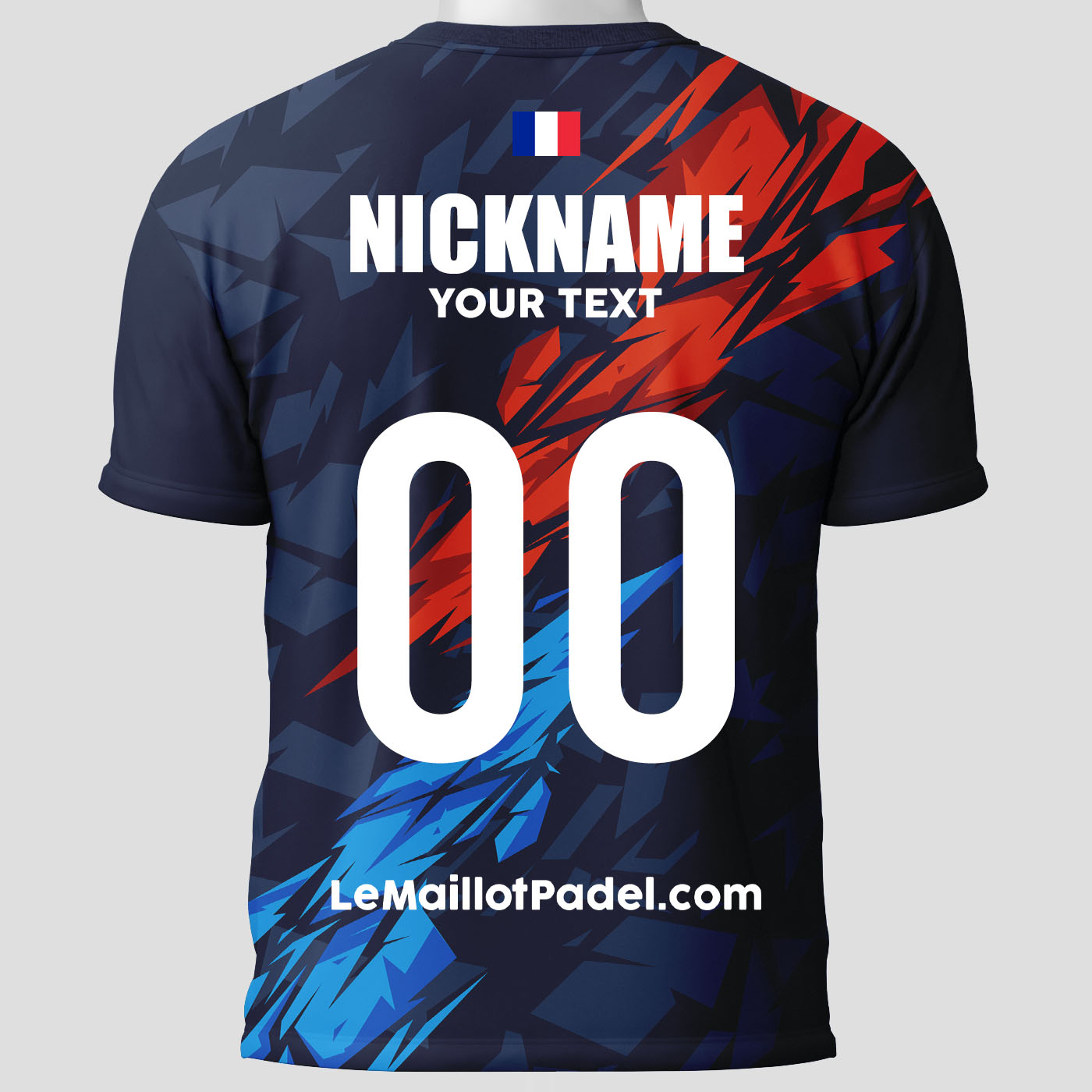Custom Padel Pachuca Jersey Rear