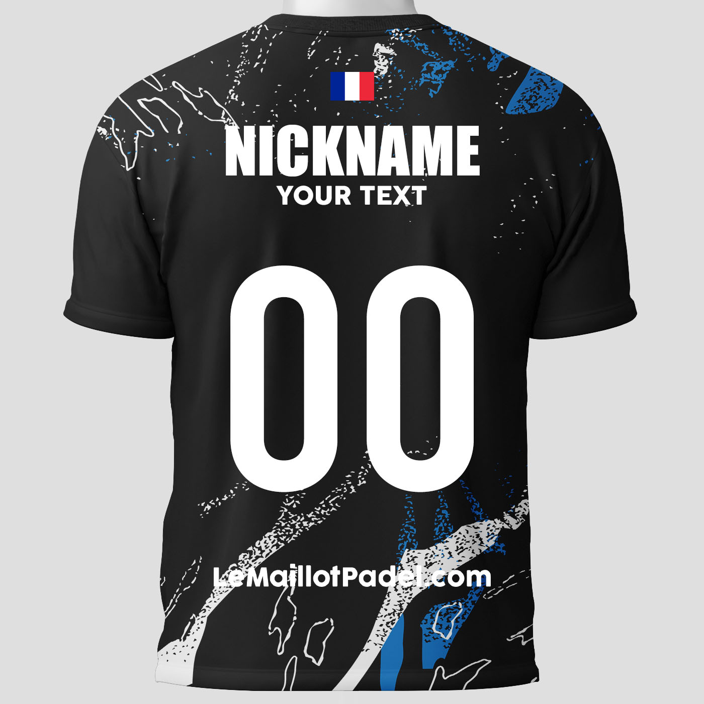 Custom Padel Puebla Jersey Rear