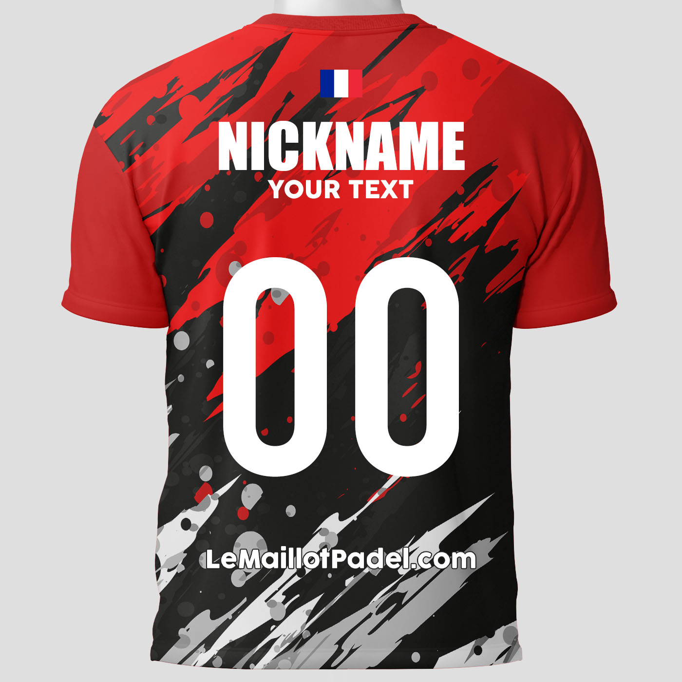 Custom Padel Jersey Reynosa Rear