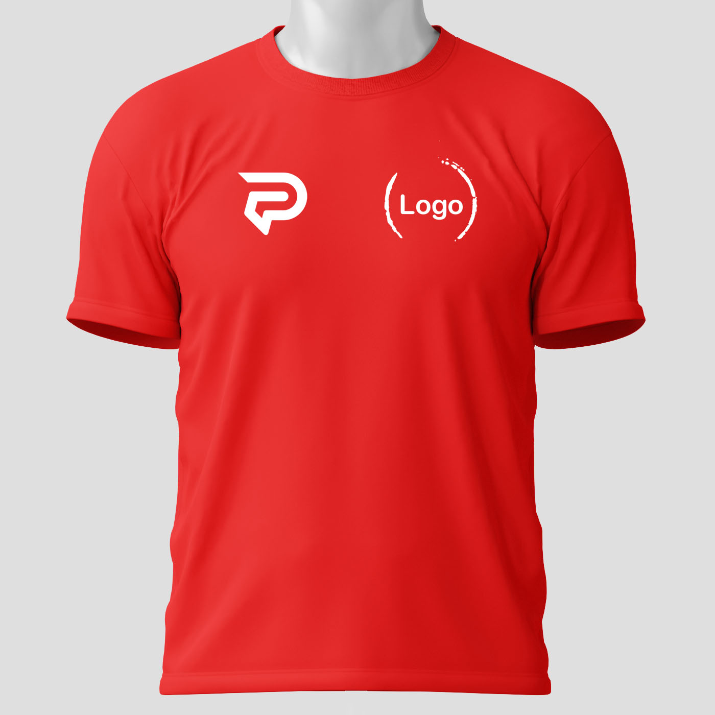 Custom Padel Red Jersey Front