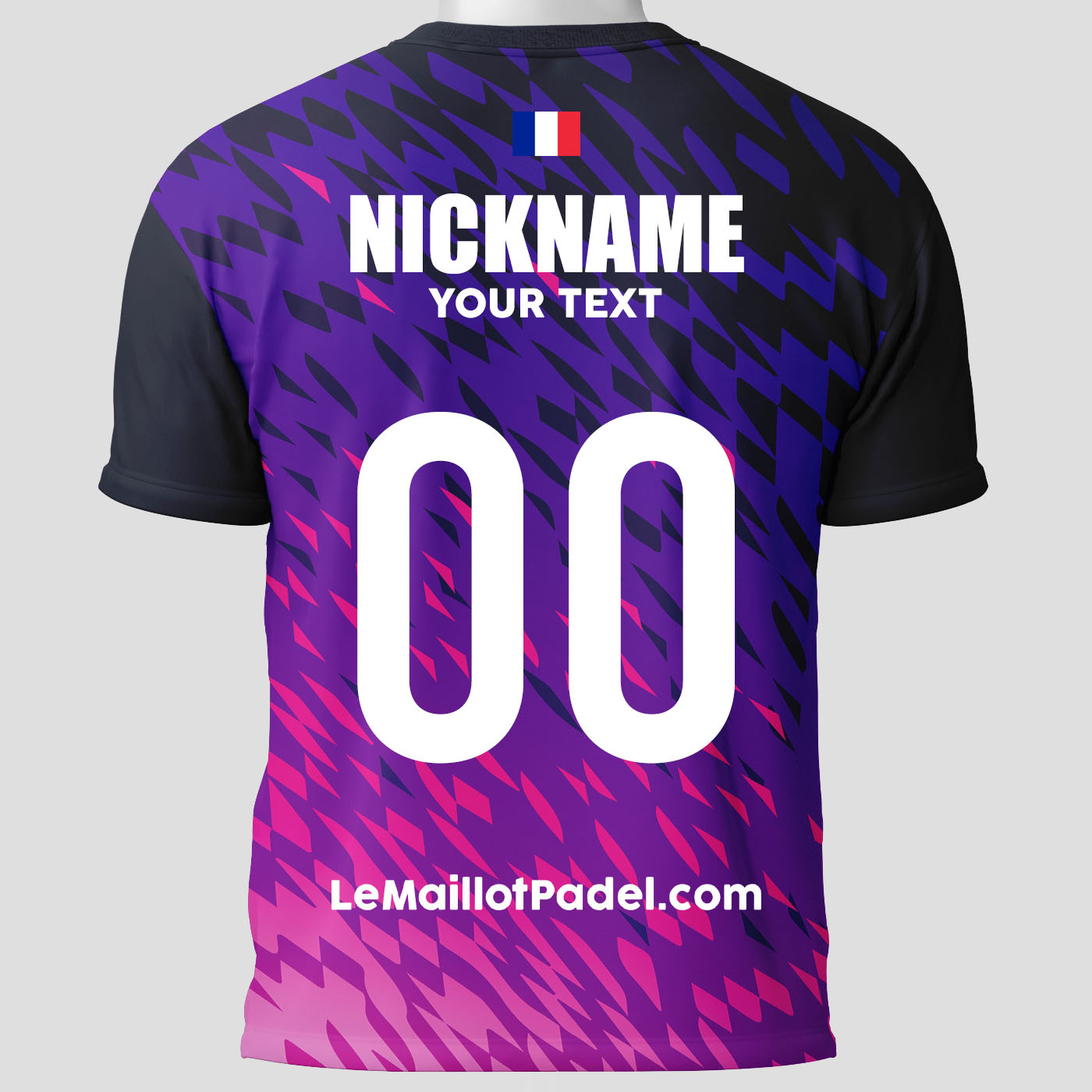 Custom Padel Jersey Saltillo Rear
