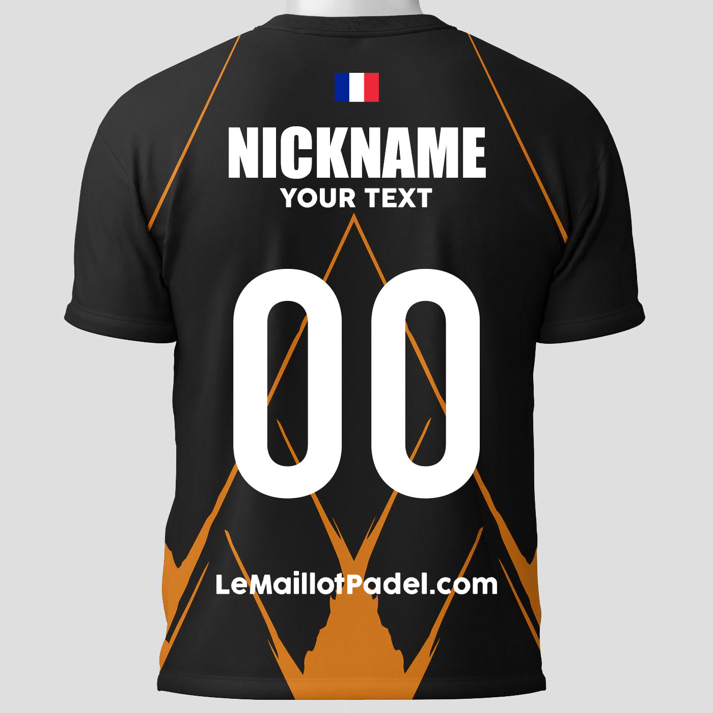 Custom Padel Jersey Tepic Rear