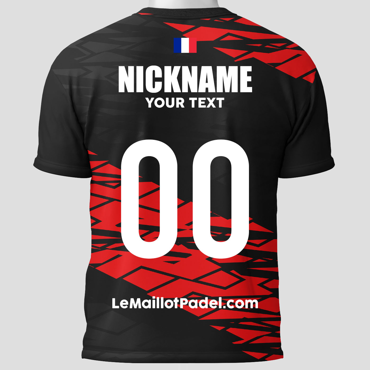 Custom Padel Tijuana Rear Jersey