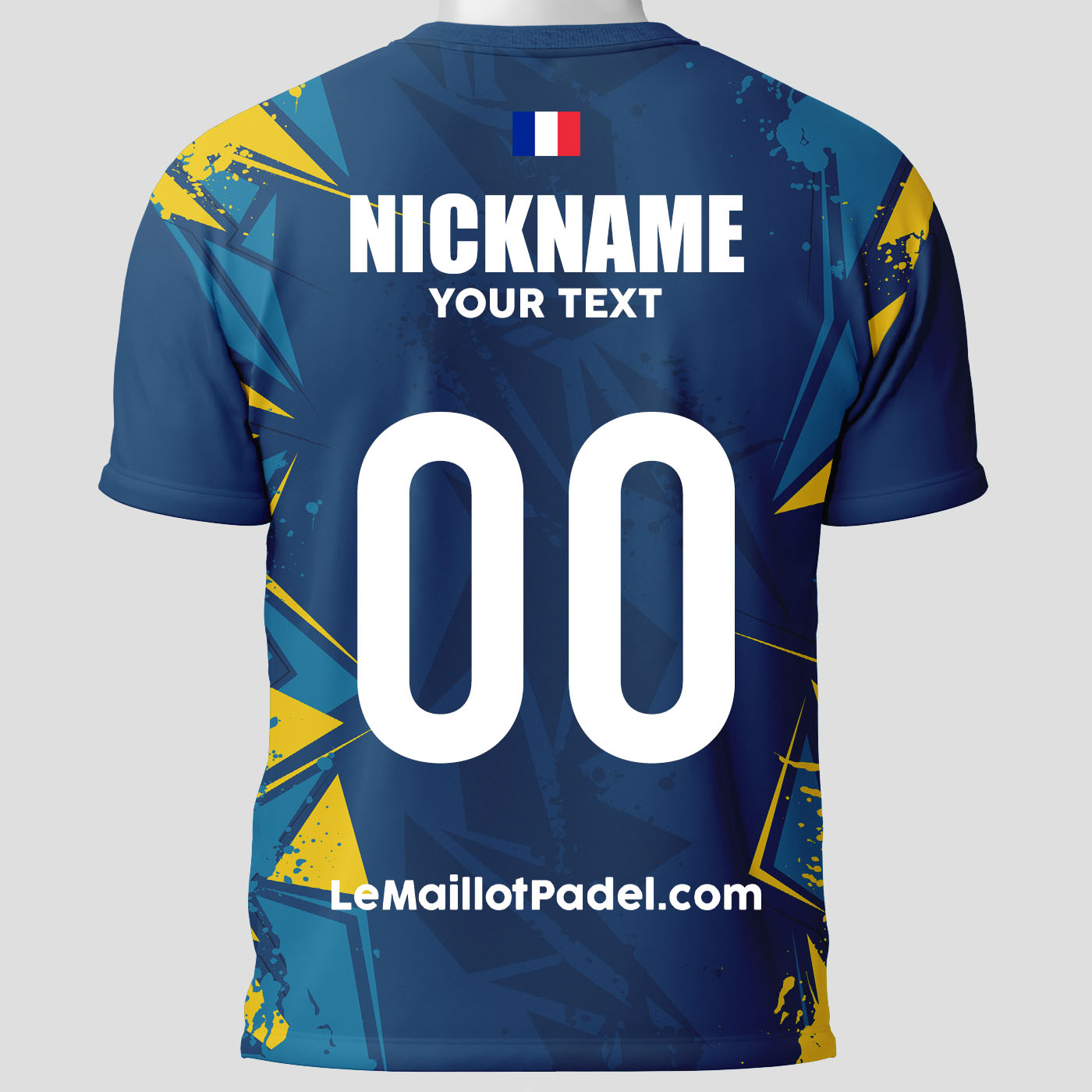 Custom Padel Jersey Tonala Rear