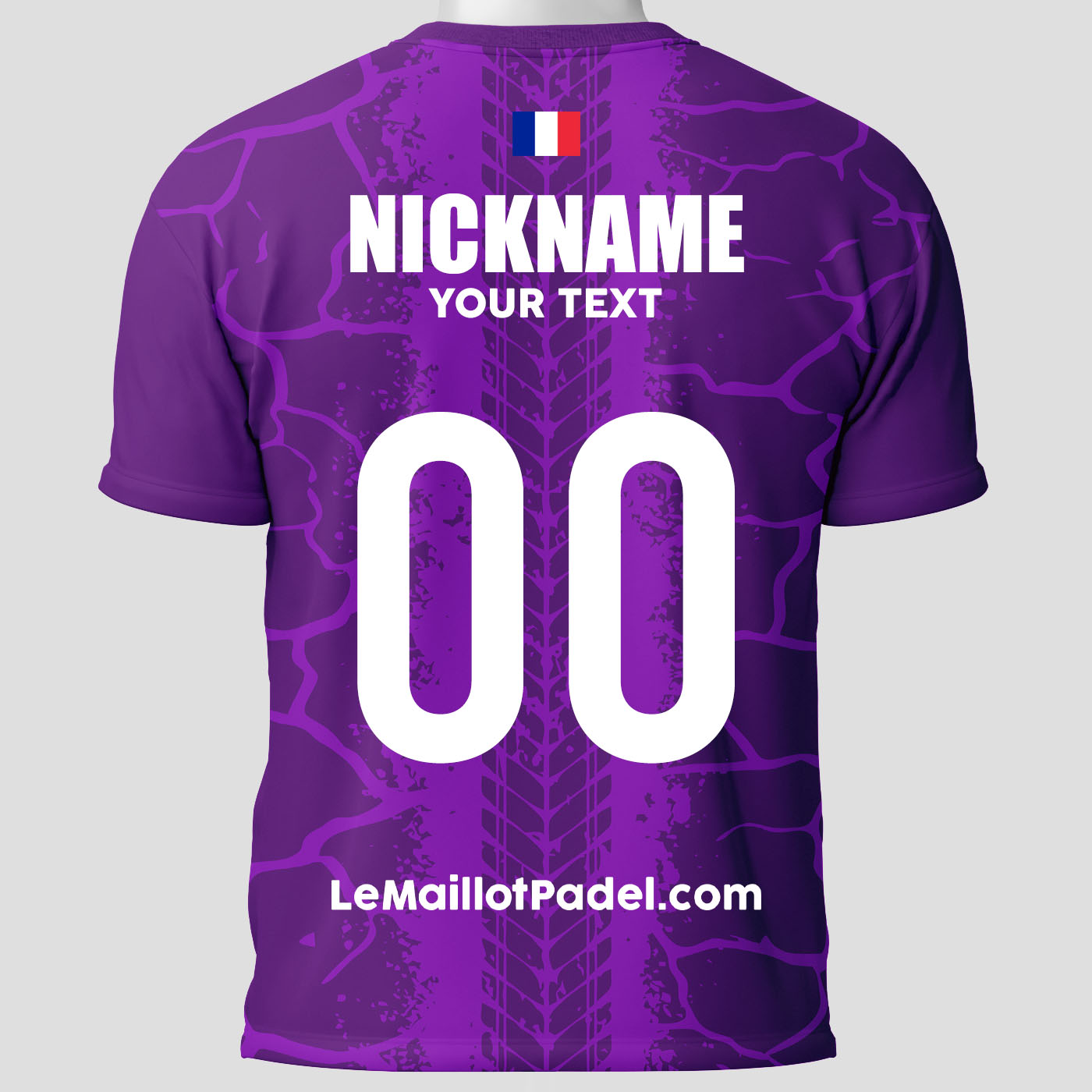 Custom Padel Tulum Jersey Rear