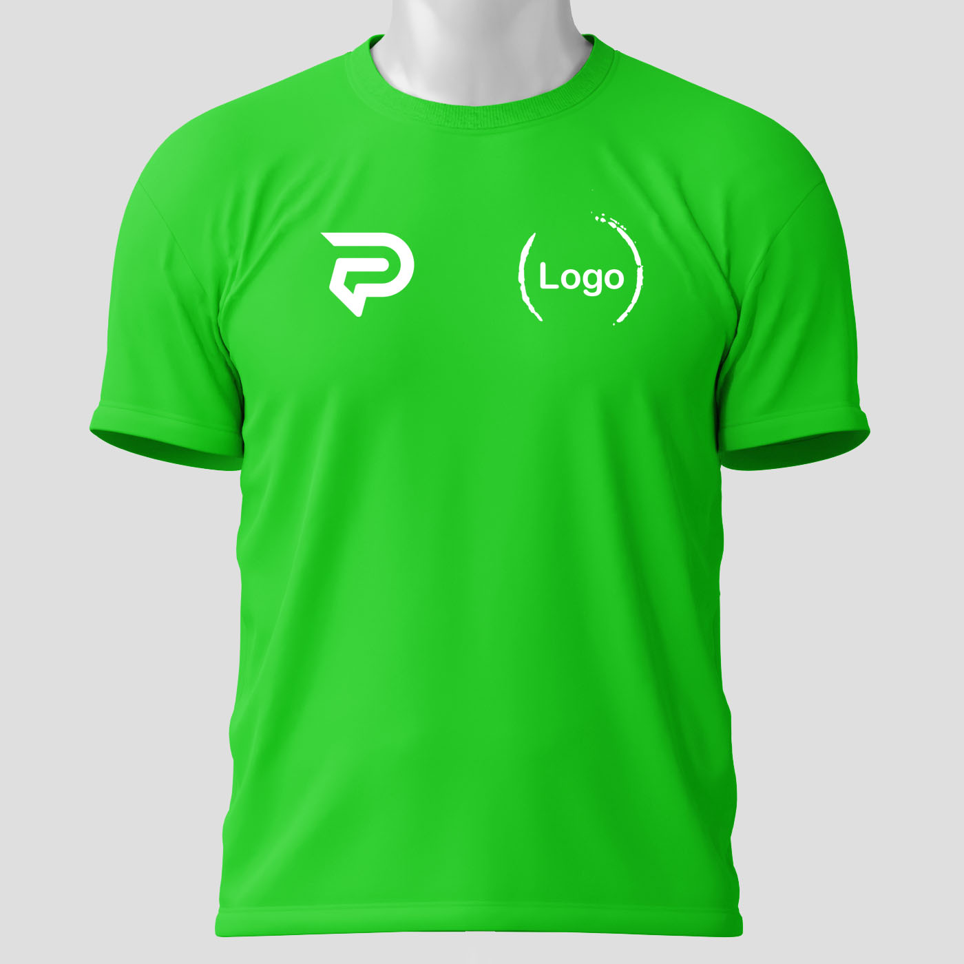 Custom Padel Green Jersey Front