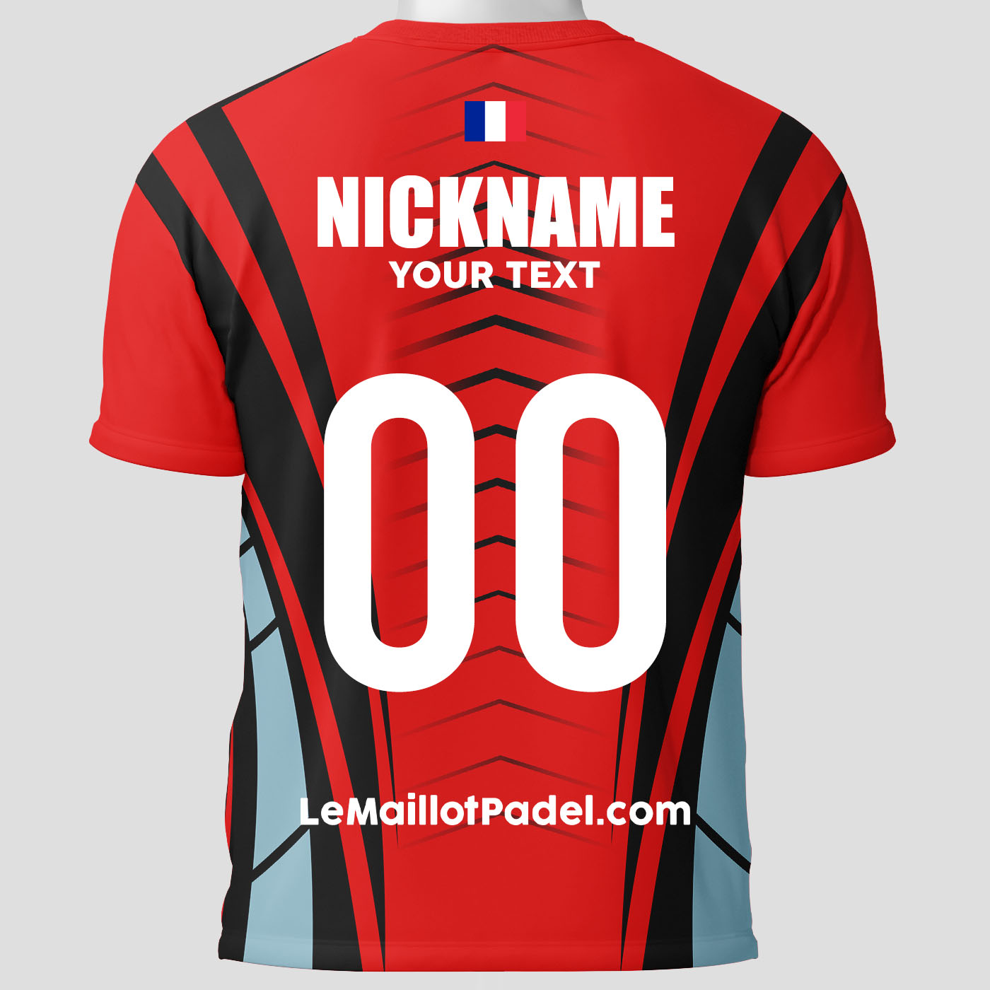 Custom Padel Zapopan Jersey Rear