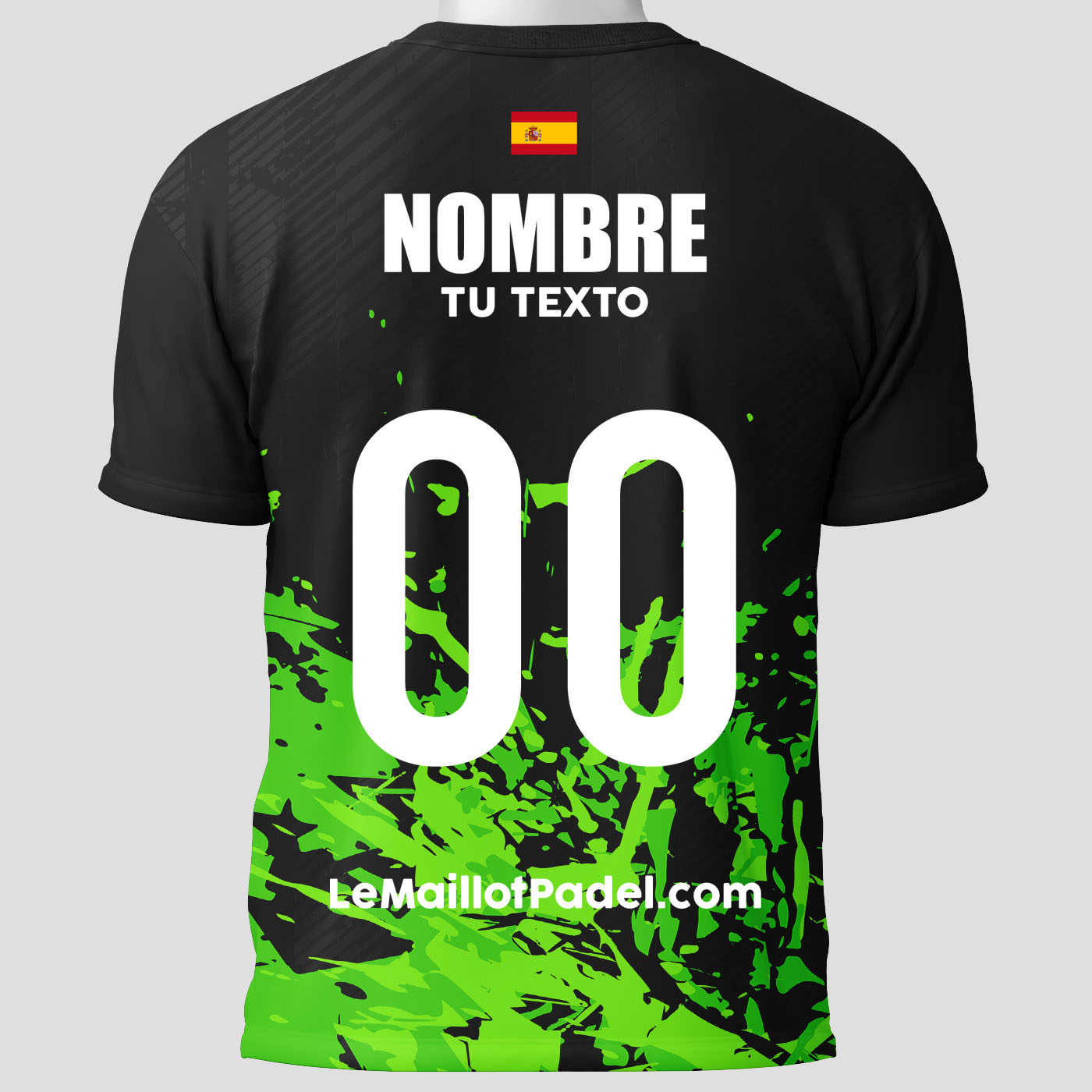 Camisetas Padel Trasera personalizada de Cancún