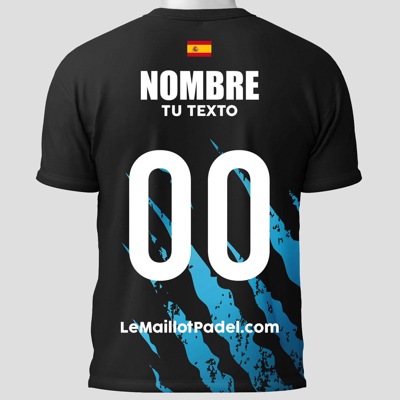 Camisetas Padel Trasera Coacalco personalizada