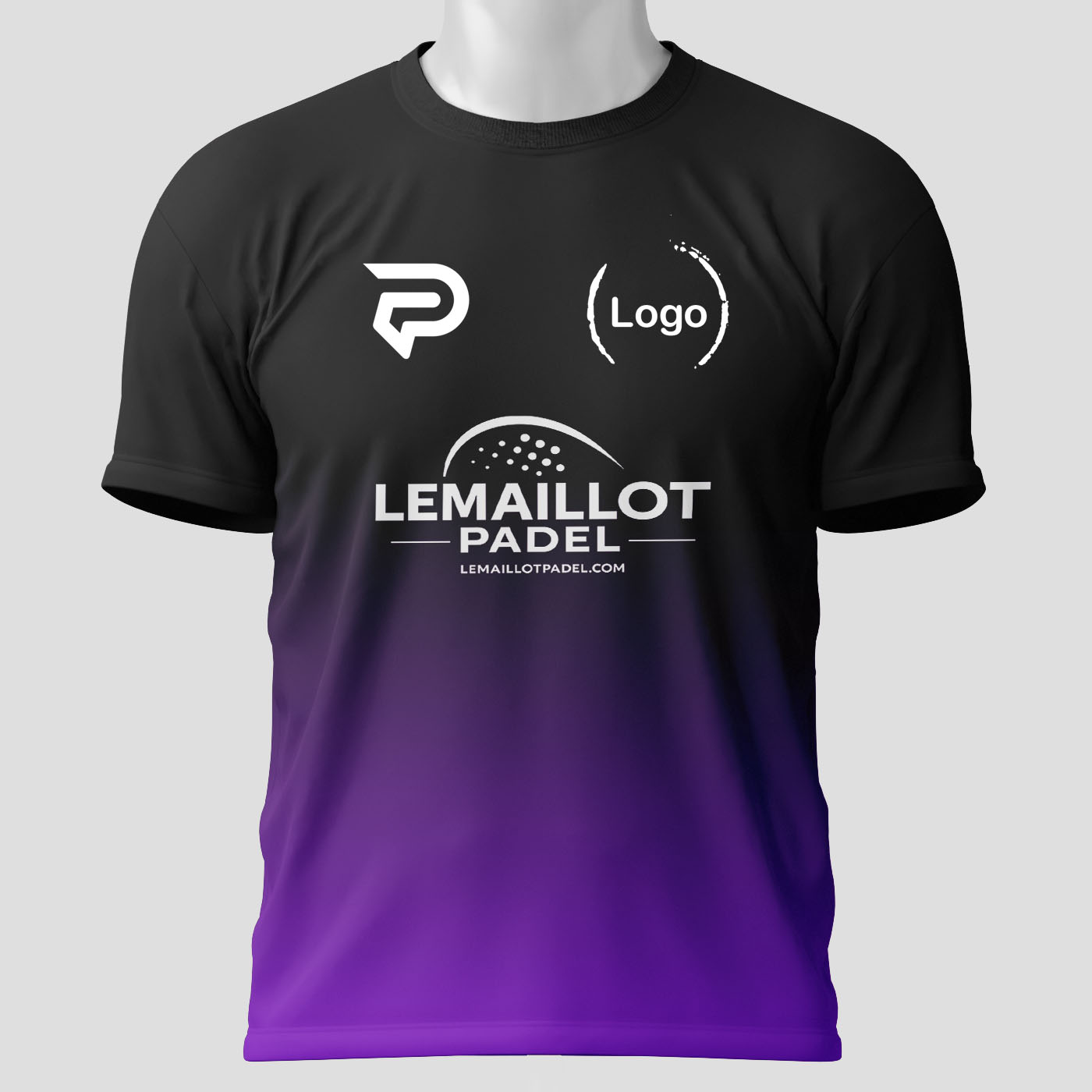 Camisetas Padel Concurso personalizado Violeta Delantera