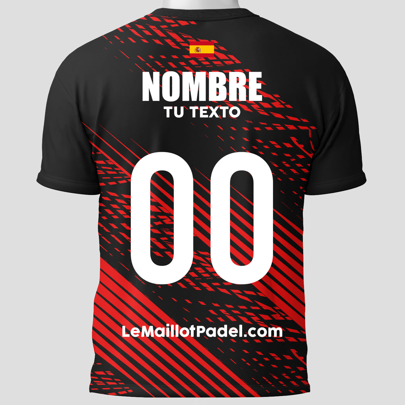 Camisetas Padel Trasera Culiacán personalizada