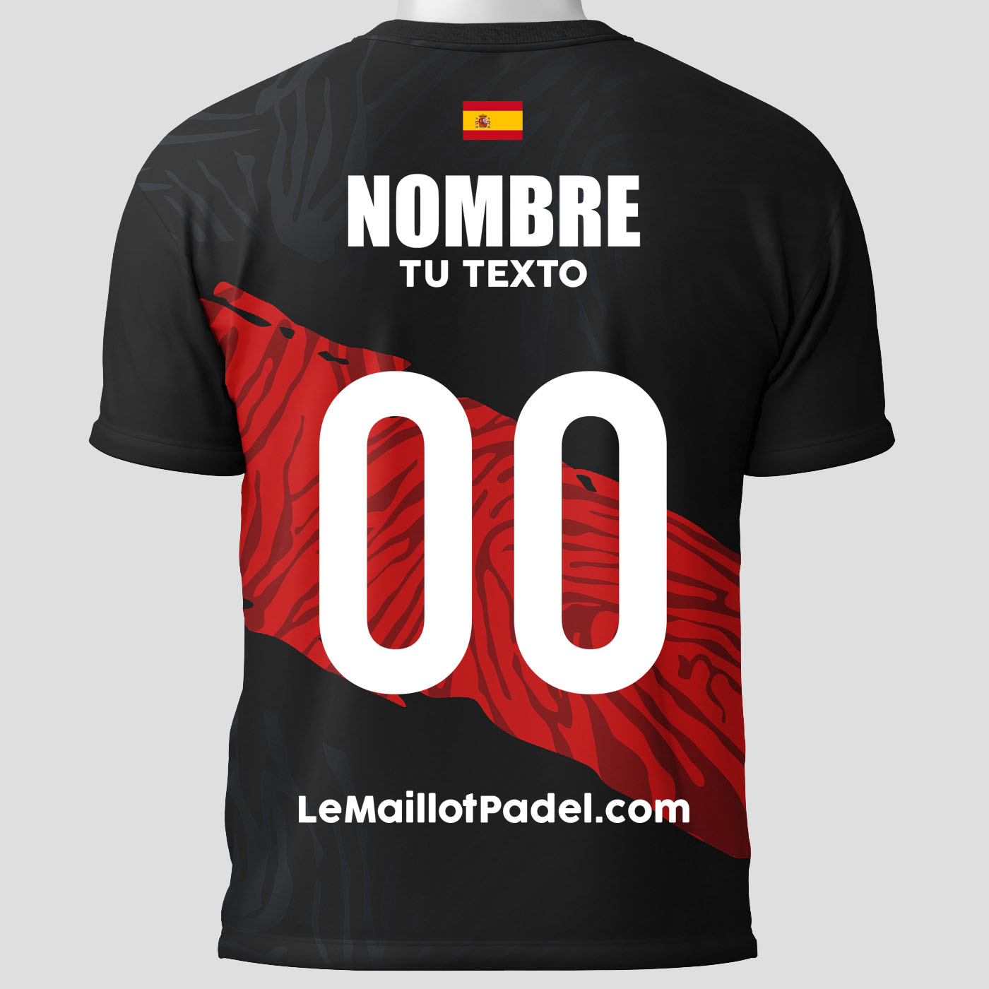 Camisetas Padel Ensenada Trasera personalizada