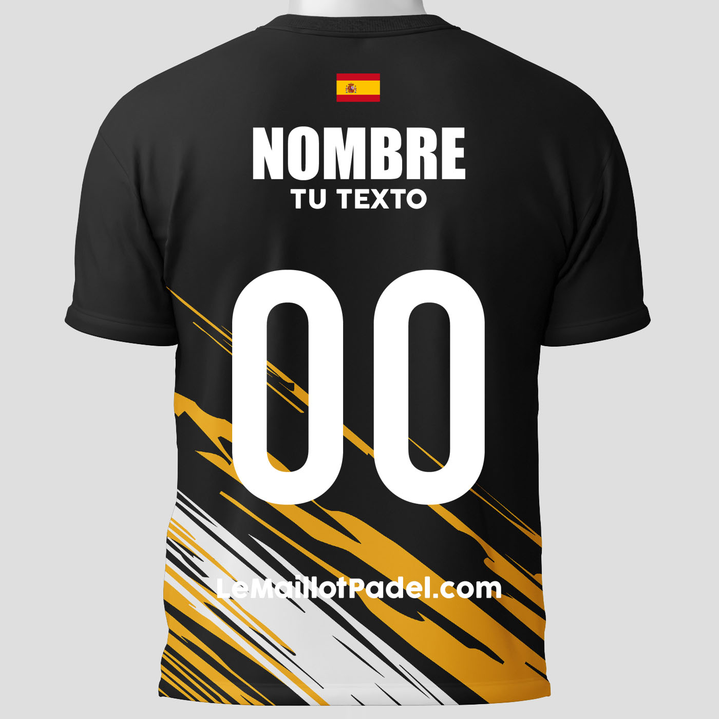 Camisetas Padel Parte trasera personalizada de Izamal