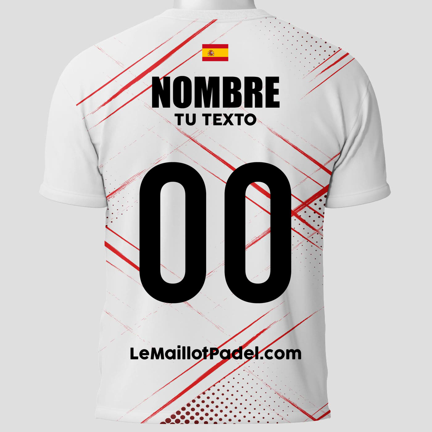 Camisetas Padel Trasera Marbella personalizada