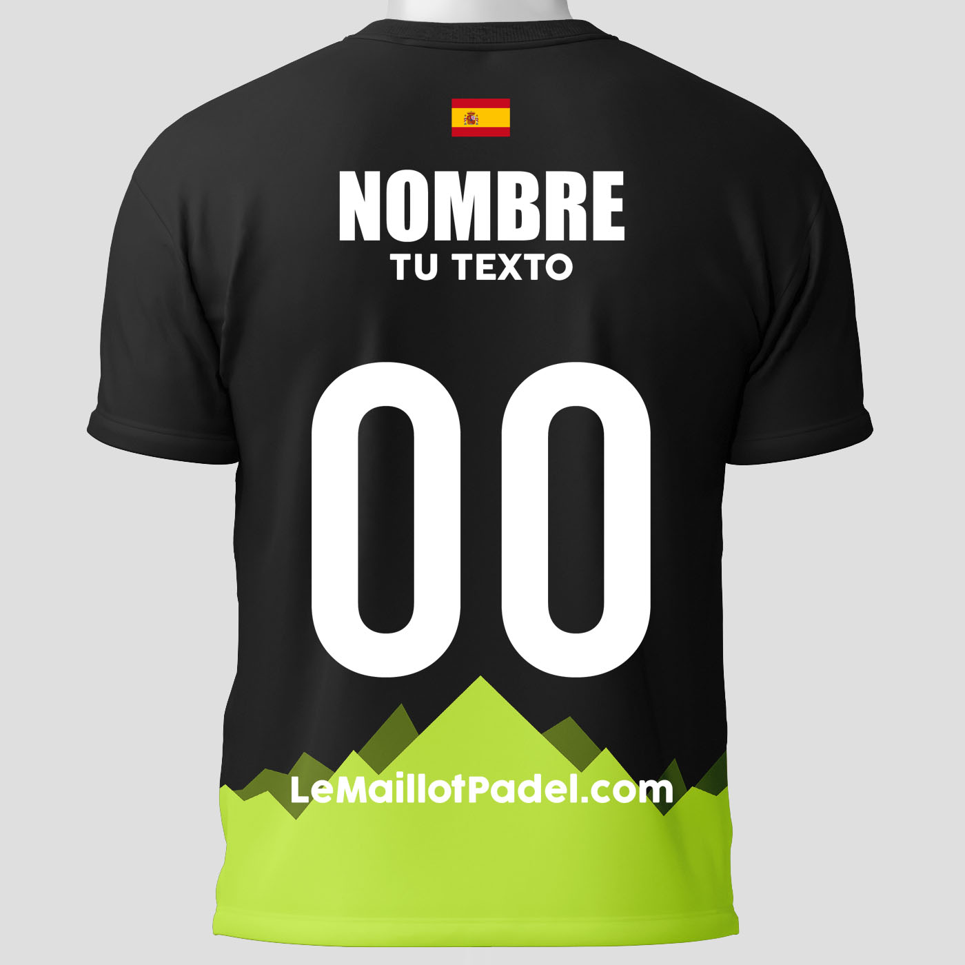 Camisetas Padel Trasera Matamoros personalizada
