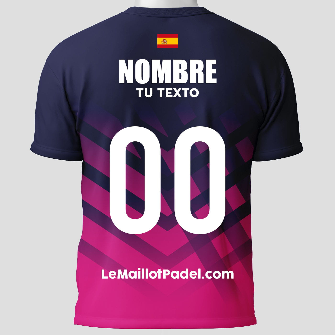 Camisetas Padel Trasera Mazatlán personalizada