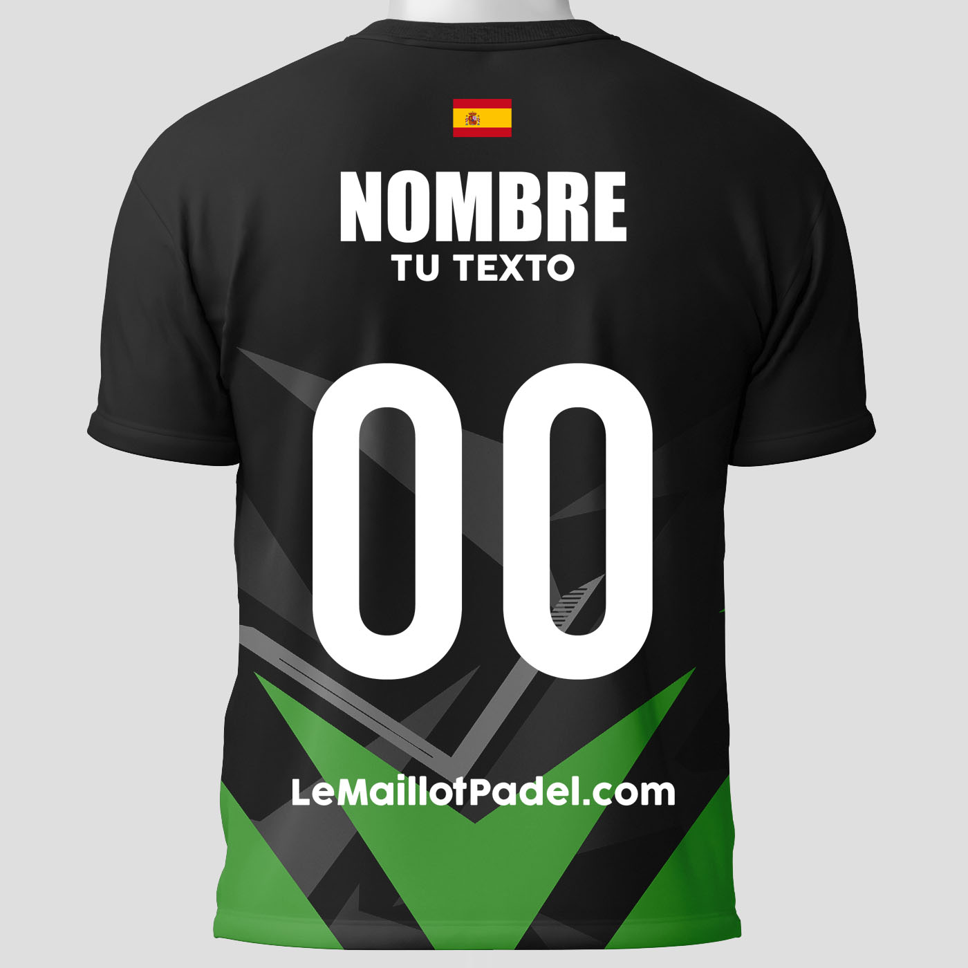 Camisetas Padel Trasera personalizada de México