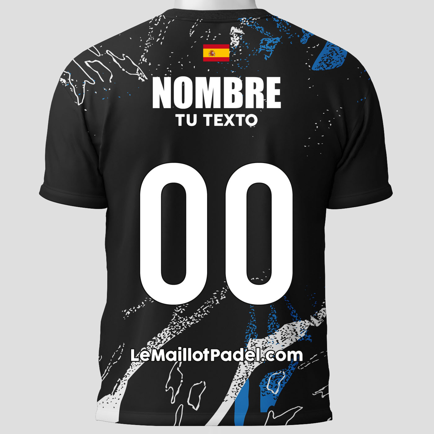 Camisetas Padel Trasera personalizada de Puebla