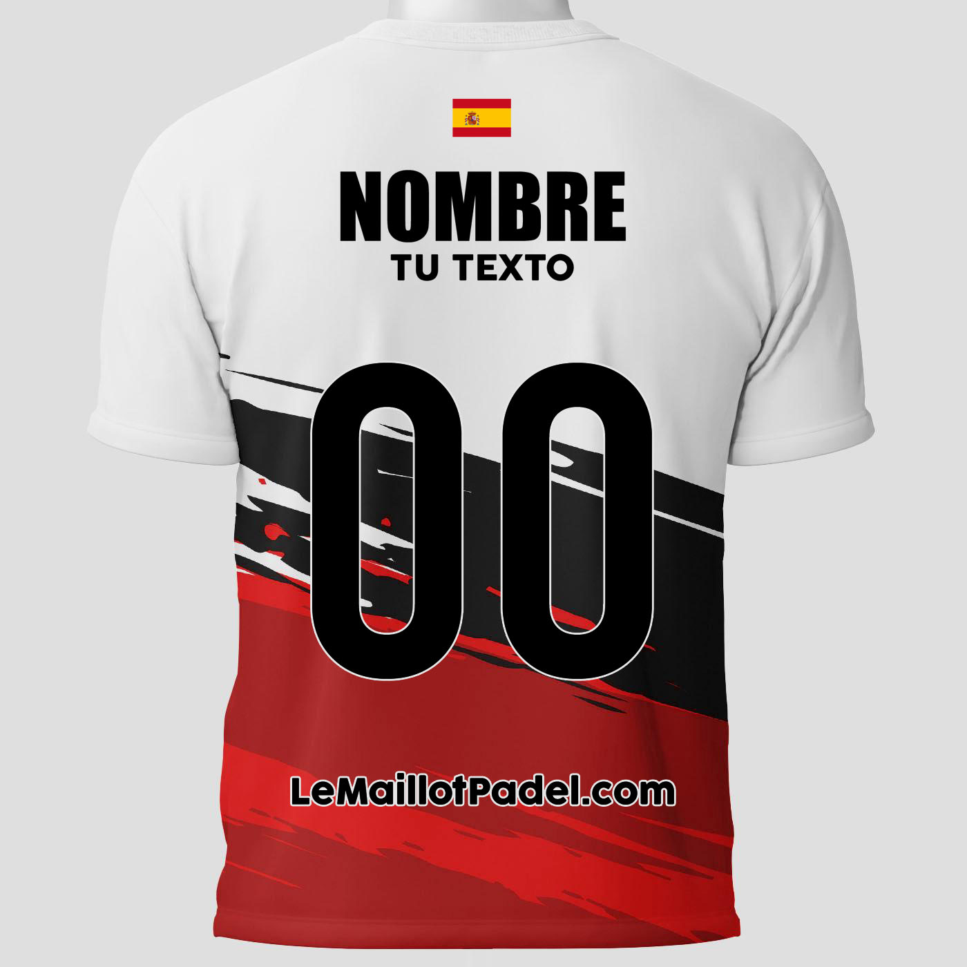 Camisetas Padel Trasera Tampico personalizada