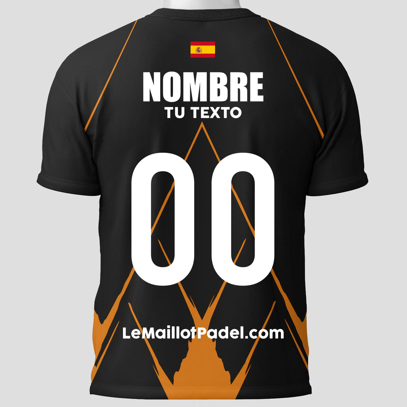 Camisetas Padel Customizadas Tepic Trasera