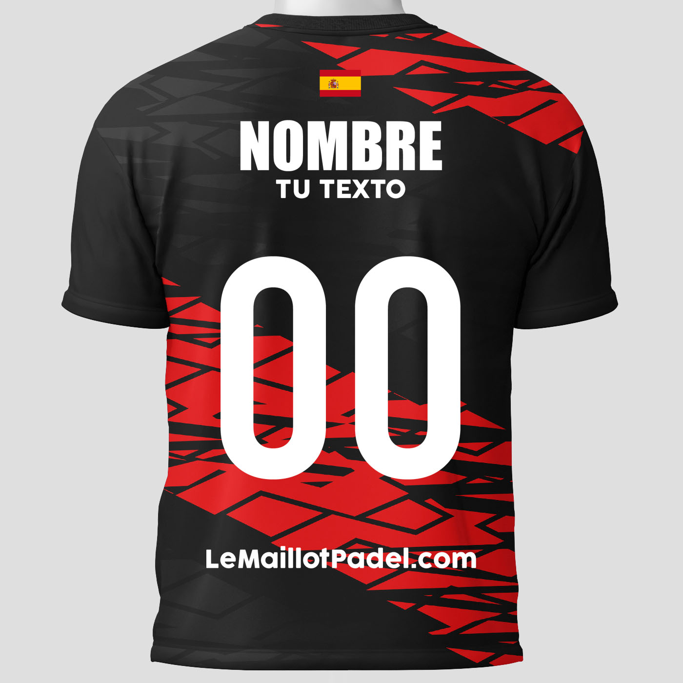 Camisetas Padel Trasera personalizada de Tijuana