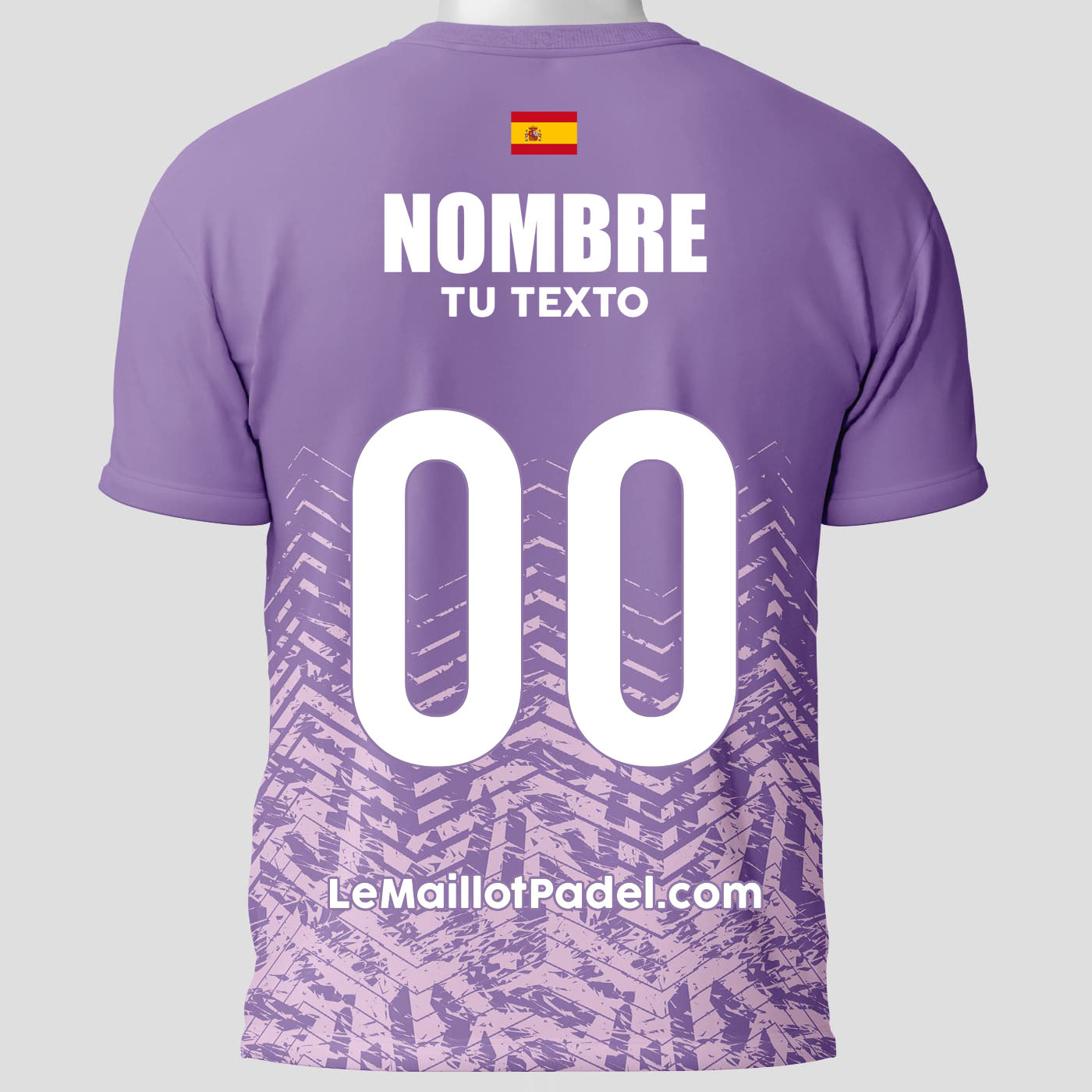Camisetas Padel Trasera personalizada de Toledo