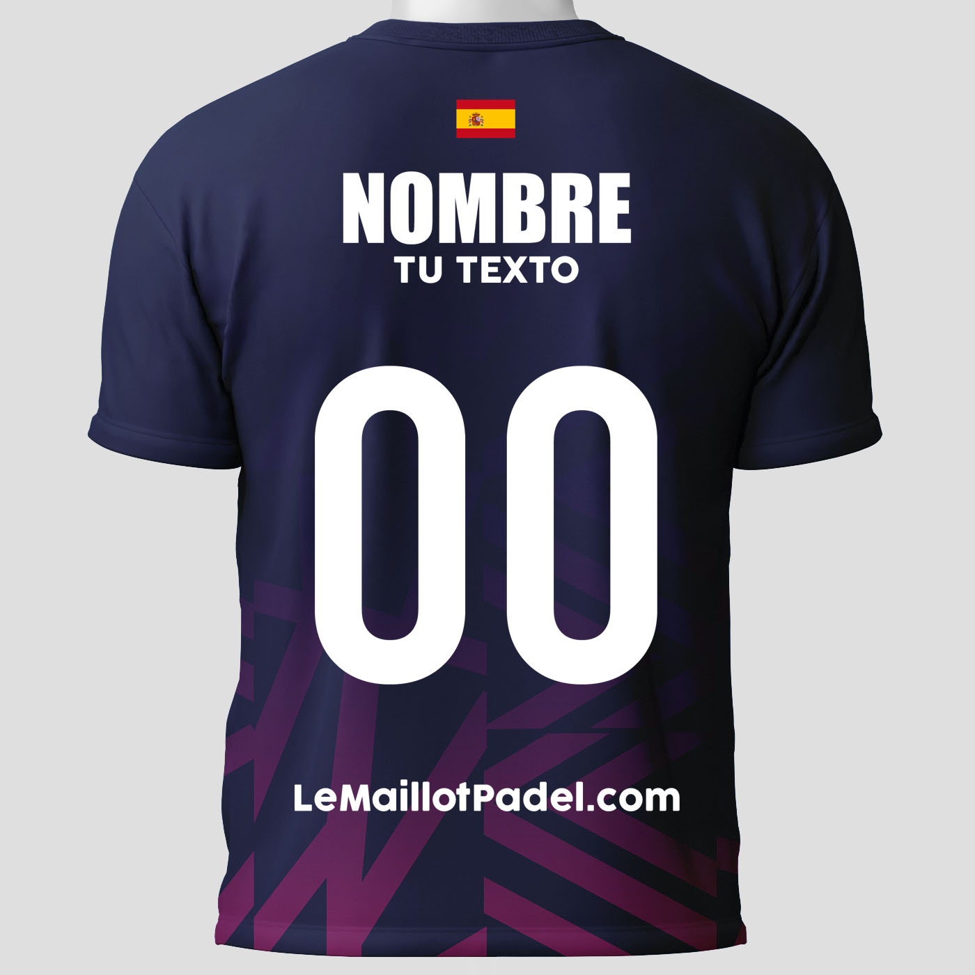 Camisetas Padel Torreón Trasera personalizado