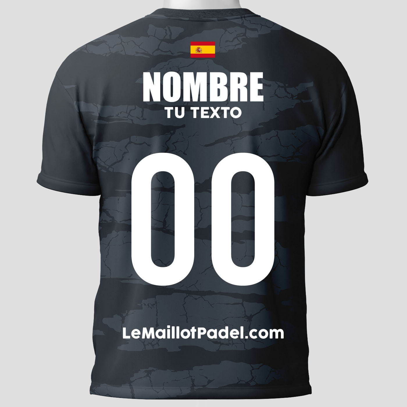 Camisetas Padel Customizadas Xico Trasera