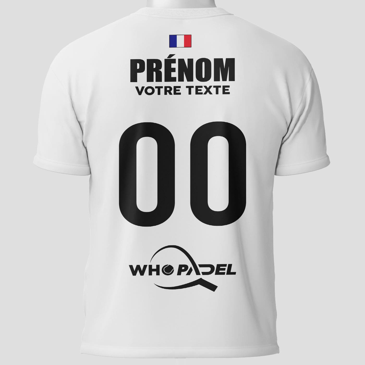 Maillot Padel Compétition blanc