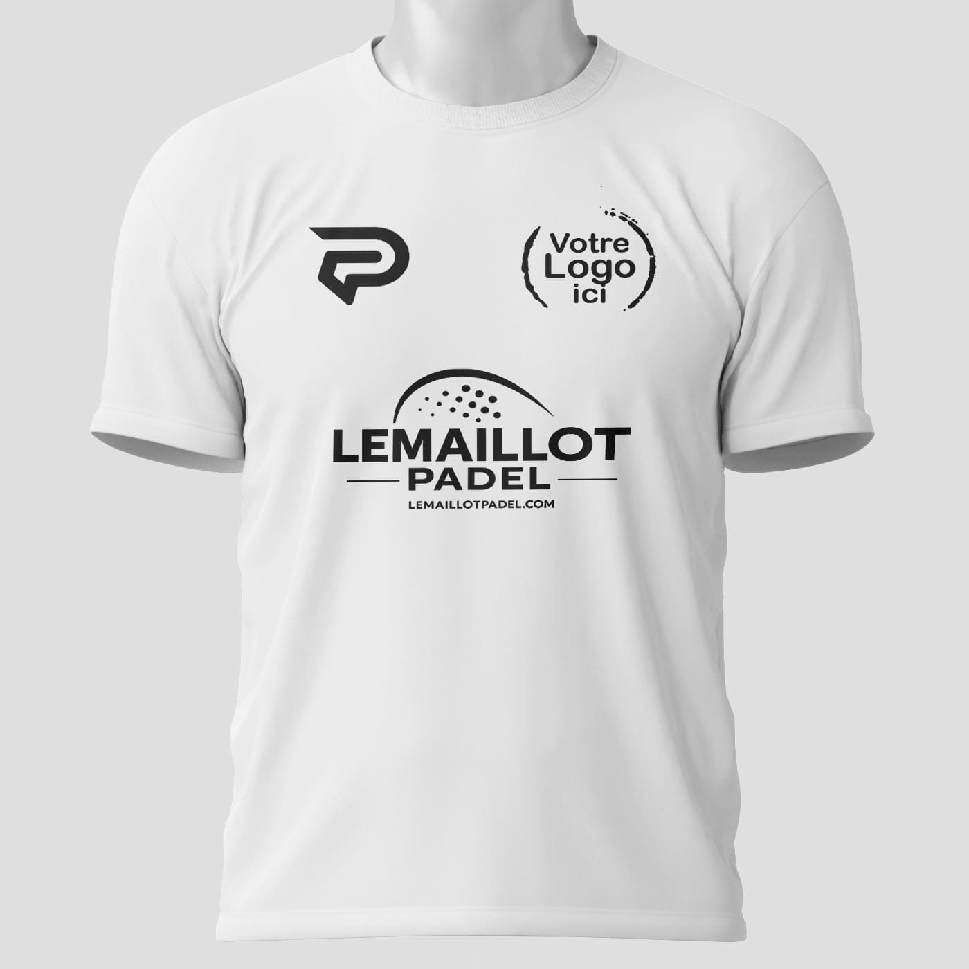 Maillot Padel Compétition blanc