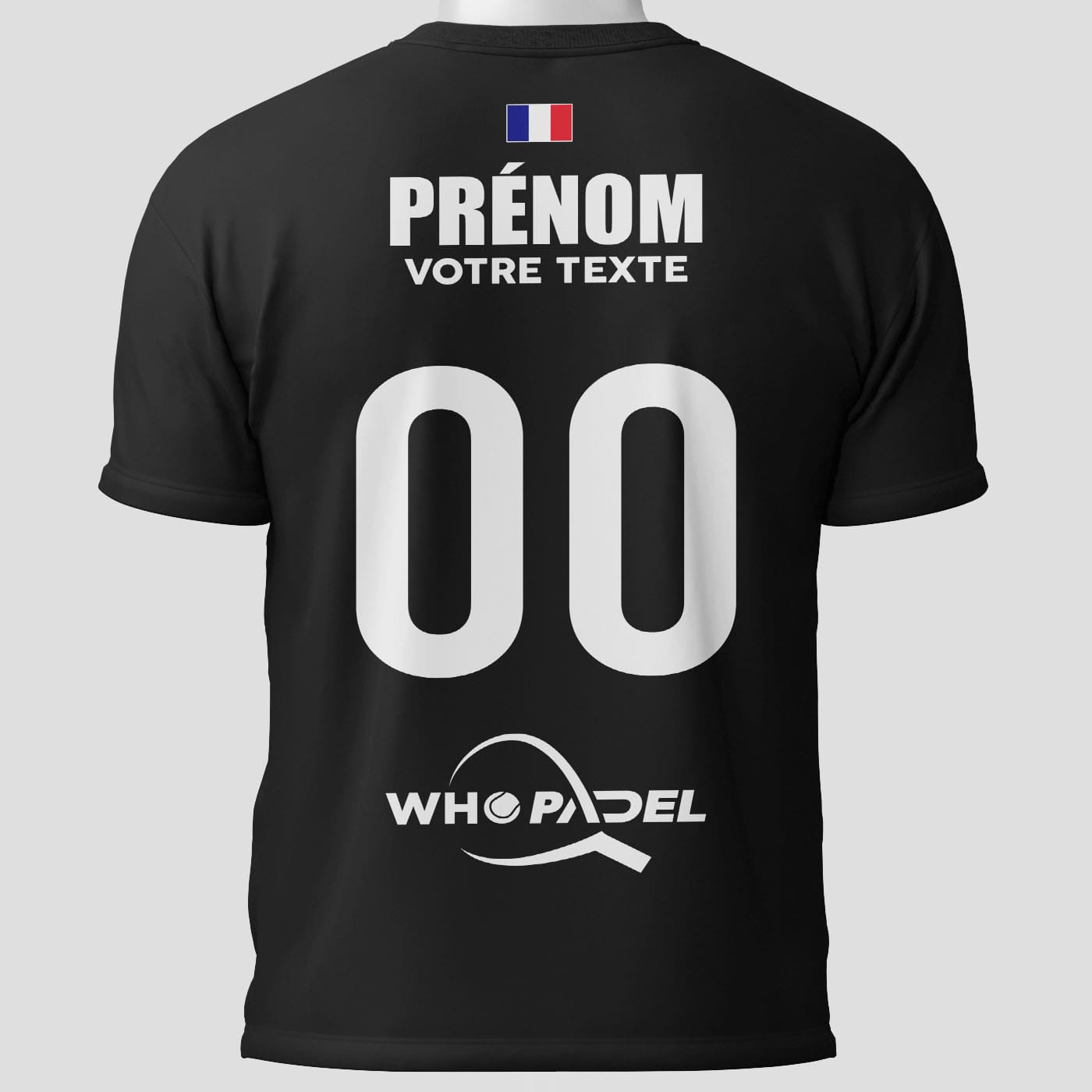 Maillot Padel Compétition noir