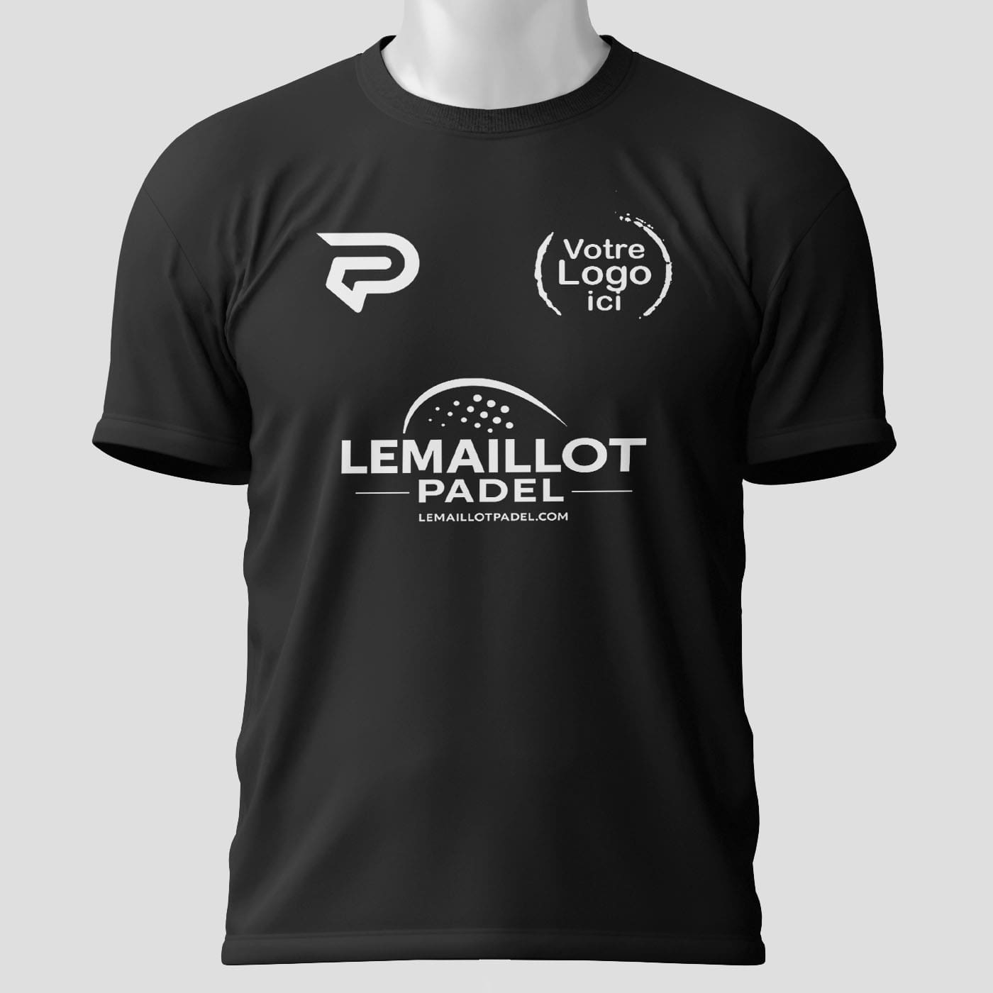 Maillot Padel Compétition noir