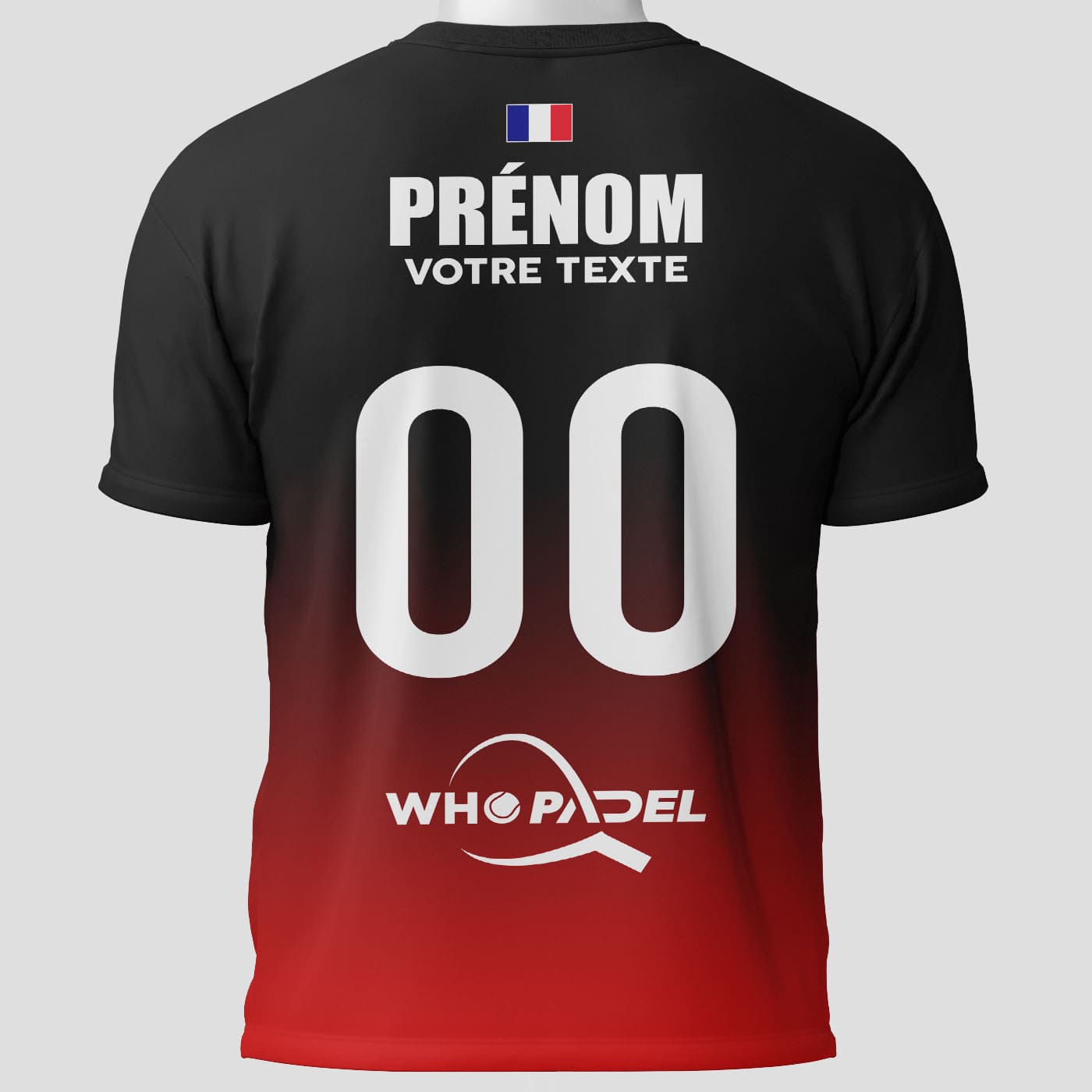 Maillot Padel Compétition rouge