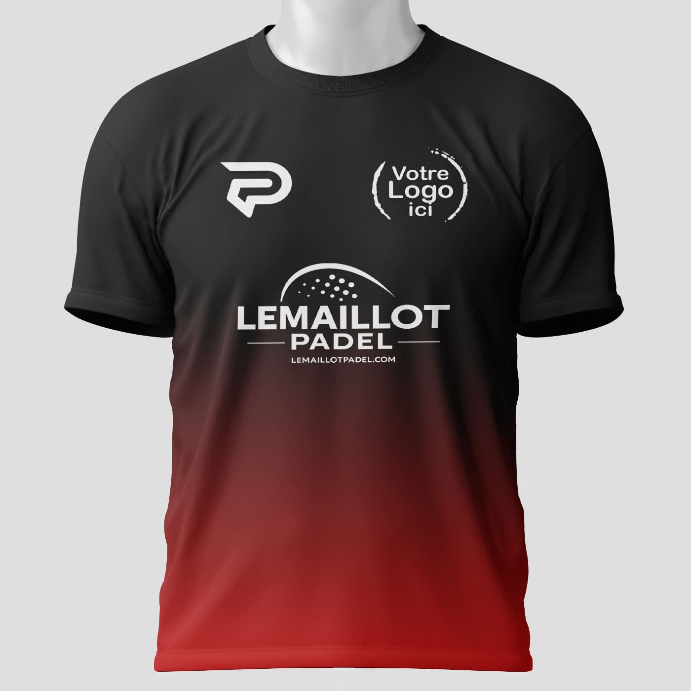 Maillot Padel Compétition rouge