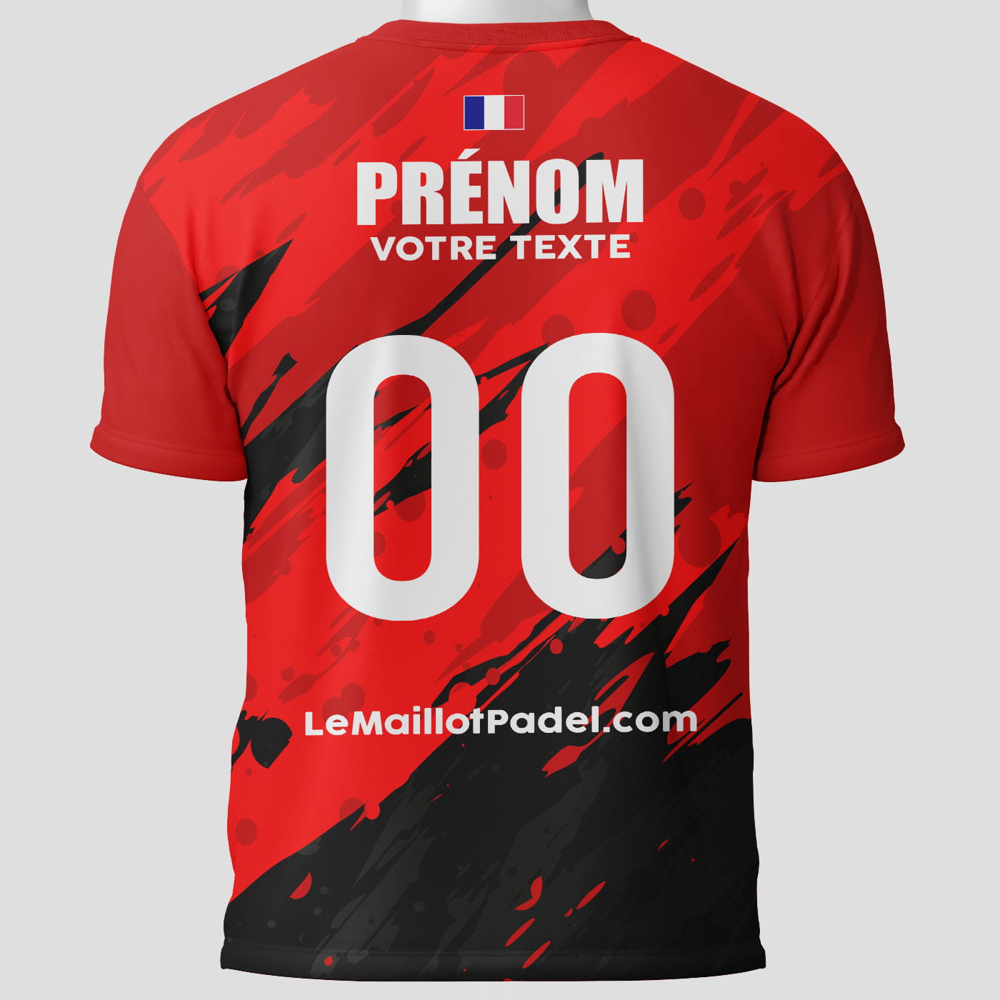 Maillot padel personnalisé Reynosa - face arrière